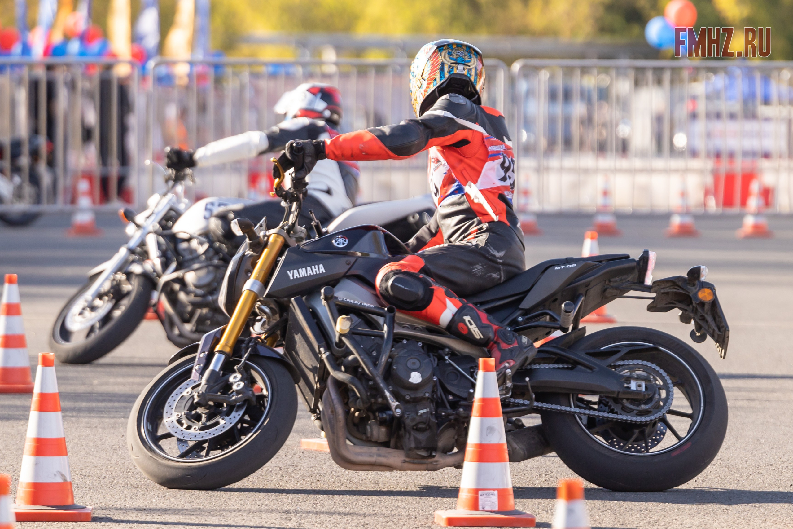 Соревнования по мотоджимхане на площадке Мосгортранс 15.09.2024. Фотограф Владимир Охрименко