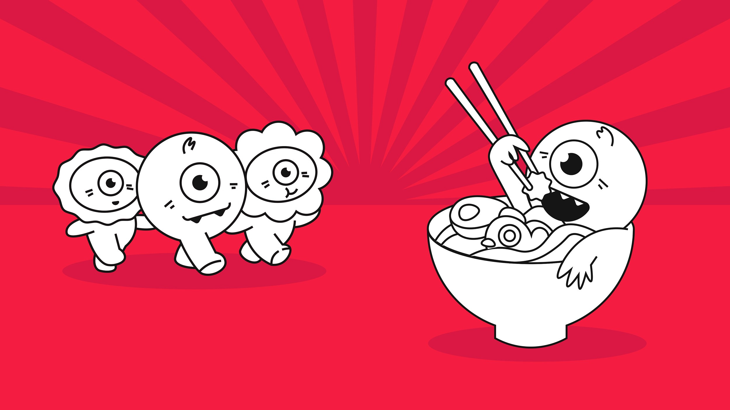 Айдентика ОМНОМНОМ. Foodcase.pro