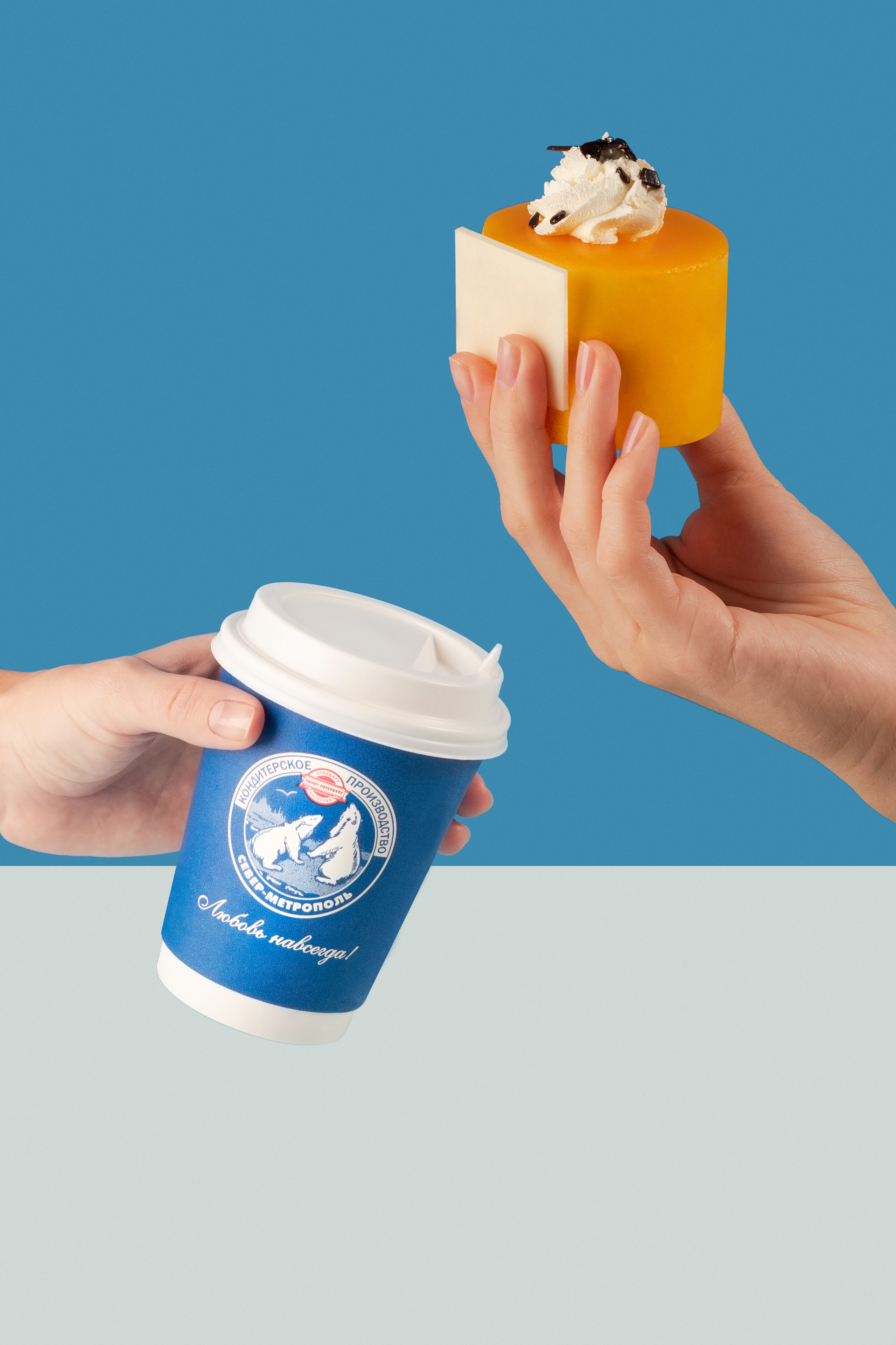 Съёмка для кондитерской Север Метрополь. Фотограф Калинич Юлия