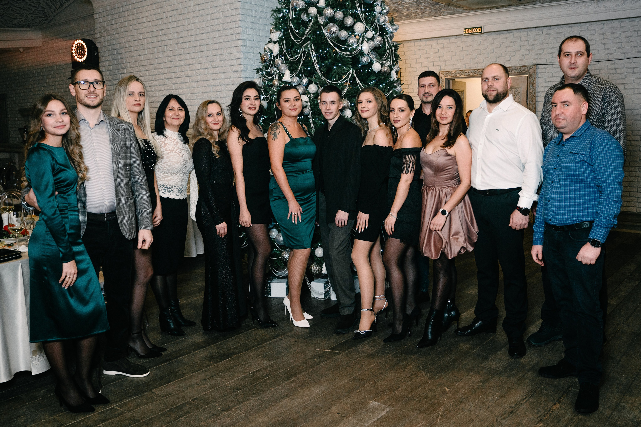 Новогодний вечер в Артисте. Свадебный и семейный фотограф в Воронеже Анастасия Бойко
