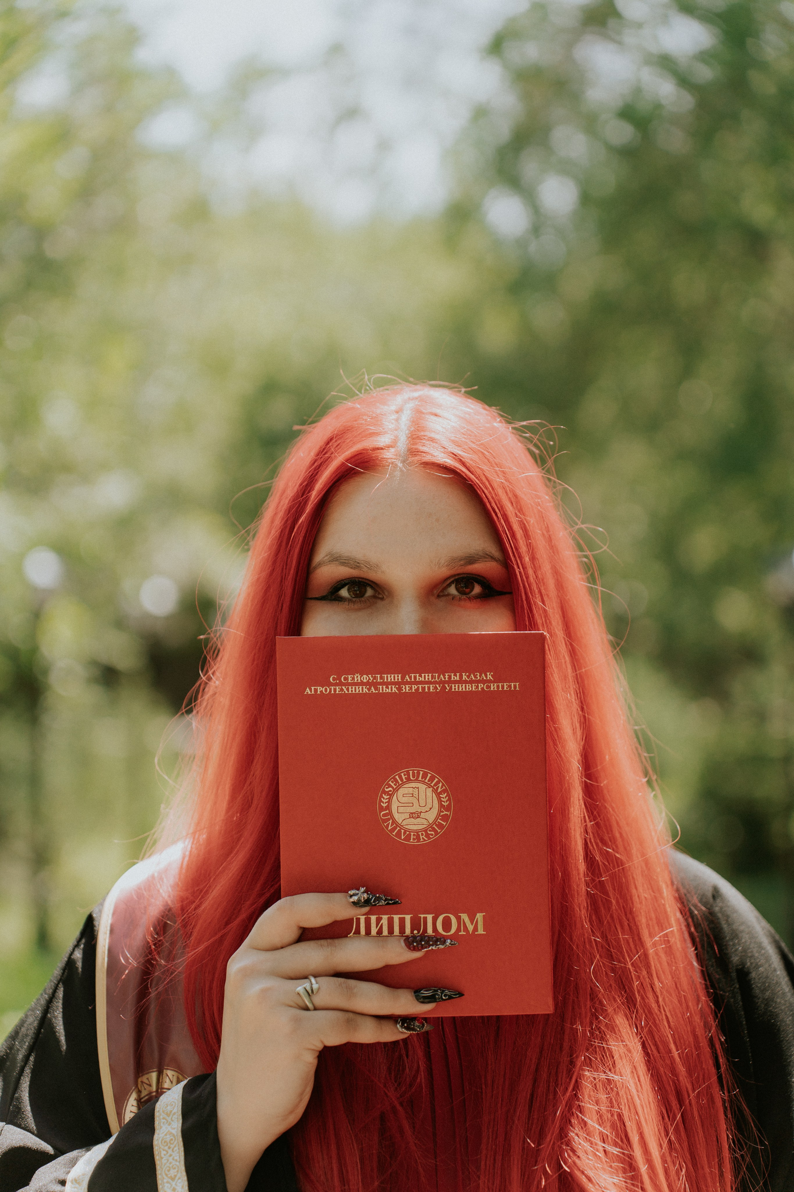 Выпускной Аграрный унивеситет. Крис Богомазова