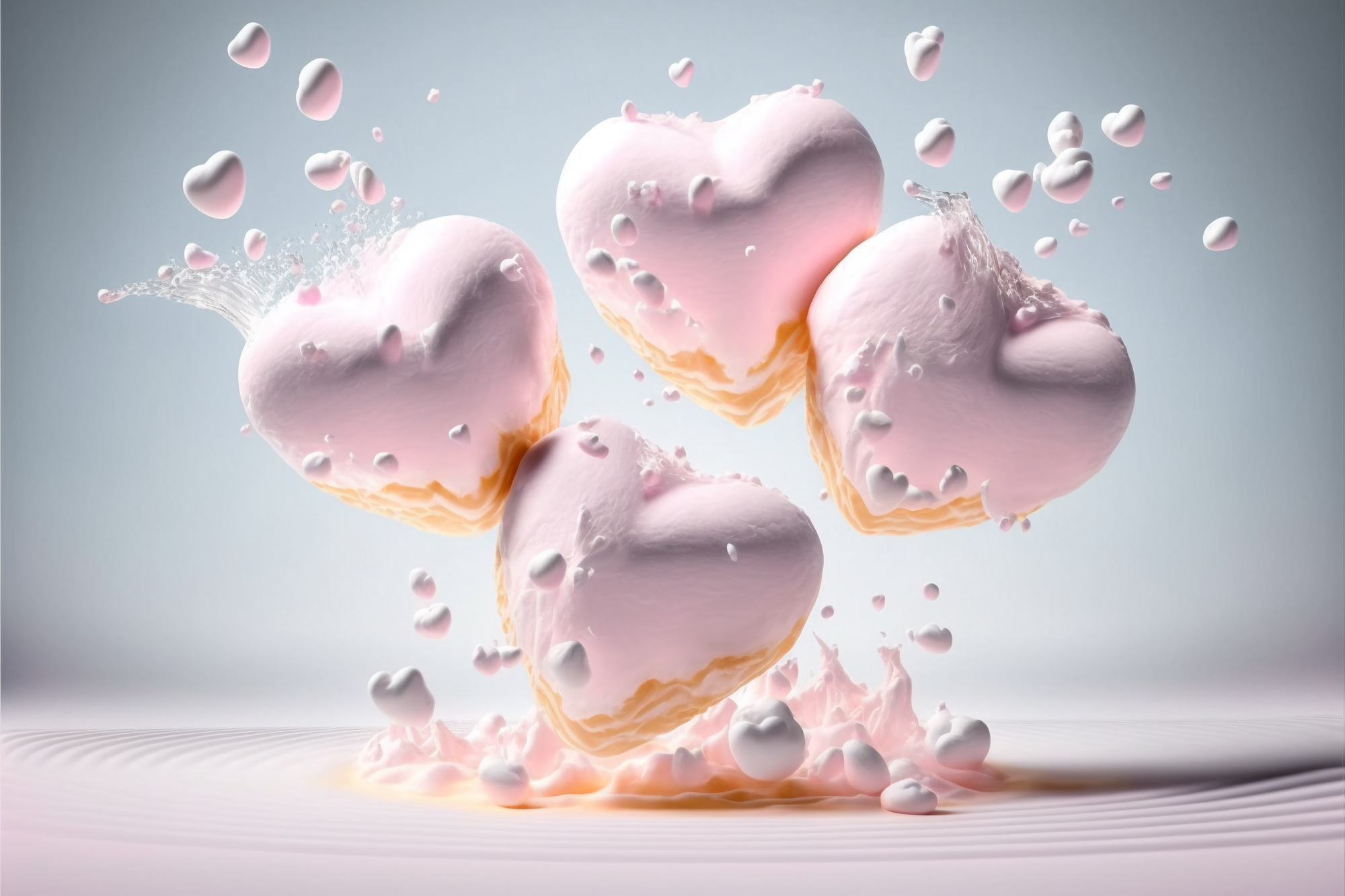 Маррмеллоу в виде сердца