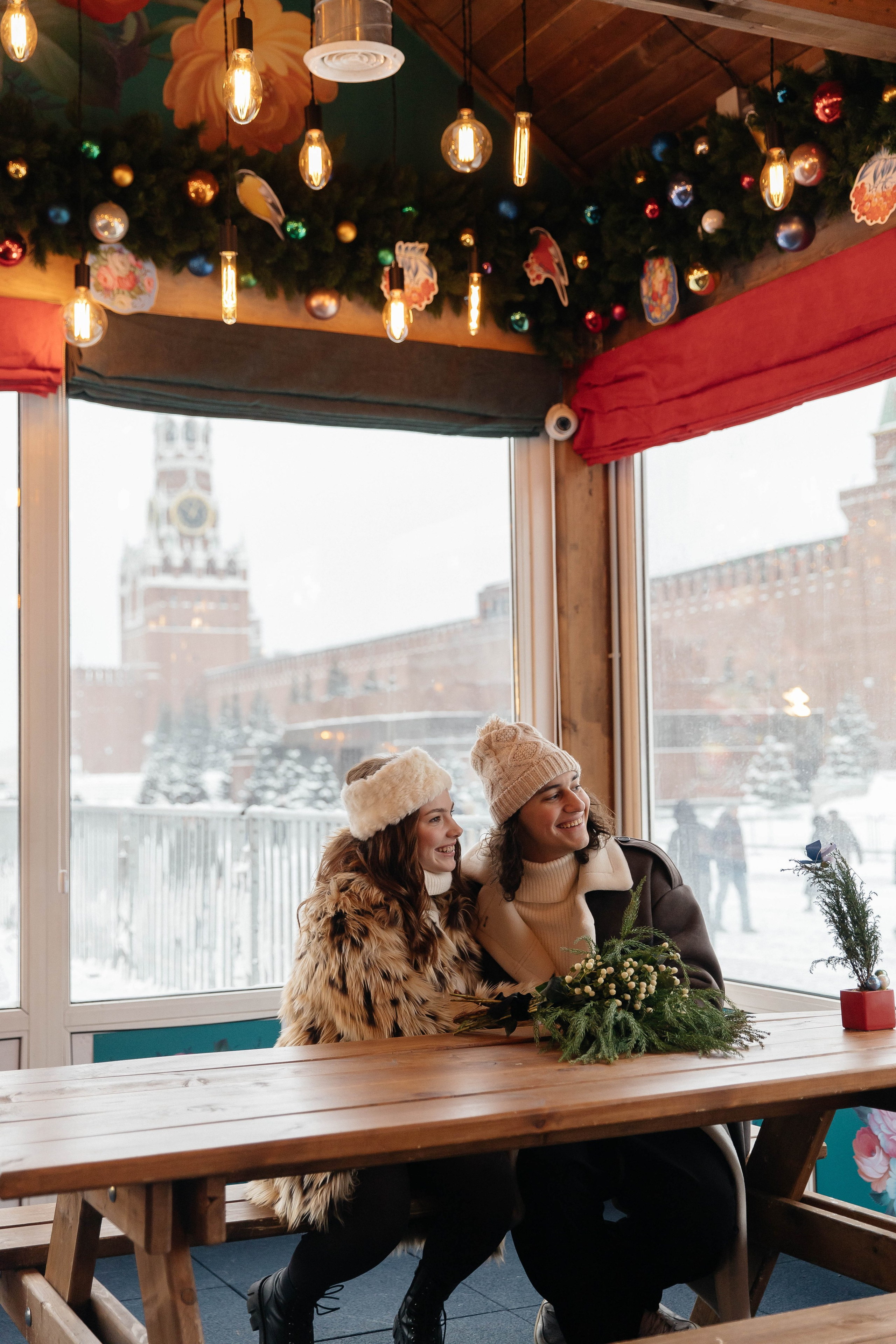Зимняя история любви. Фотограф индивидуальных женских портретов и LOVEstory в Москве