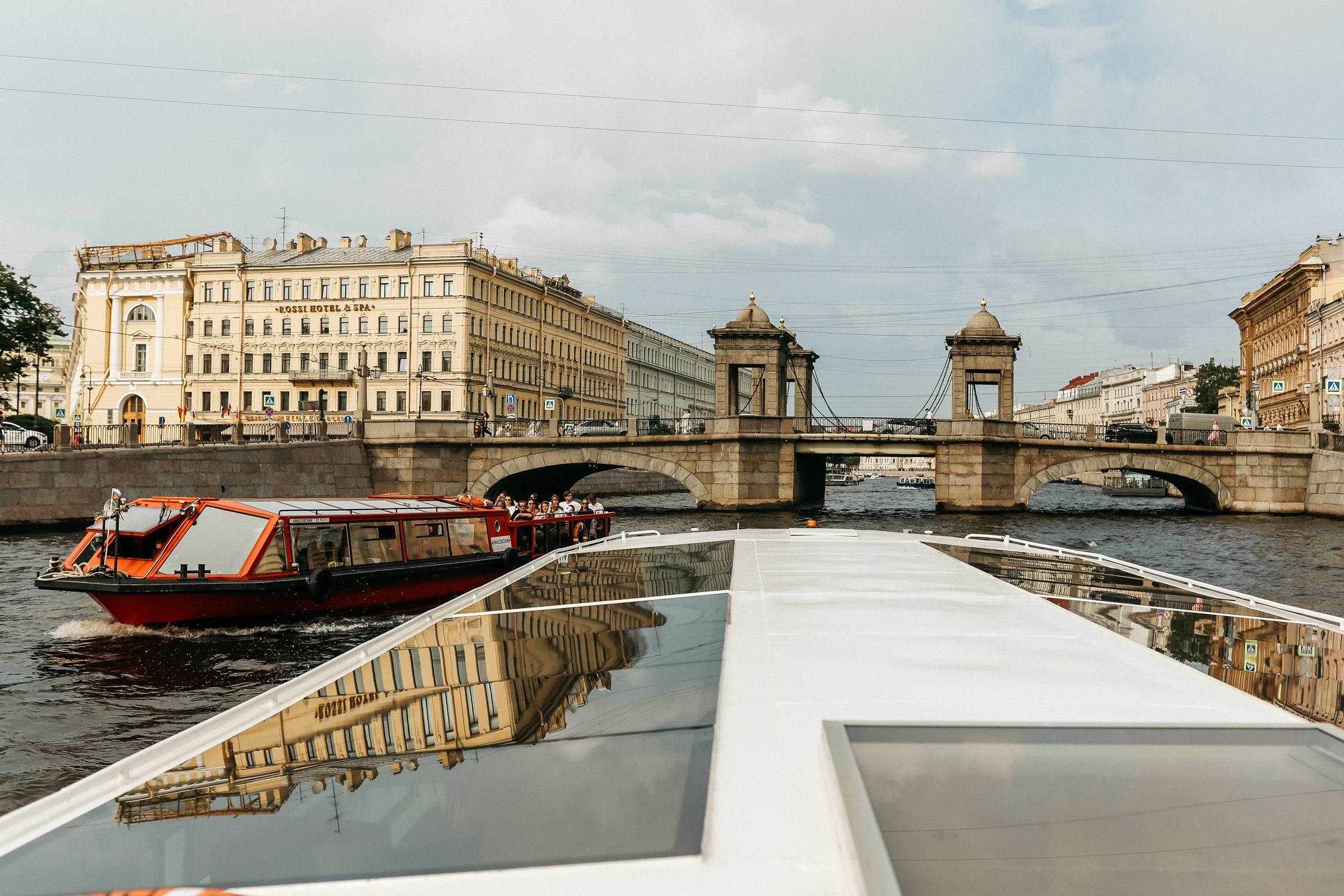 Репортажный фотограф на кораблик Питер