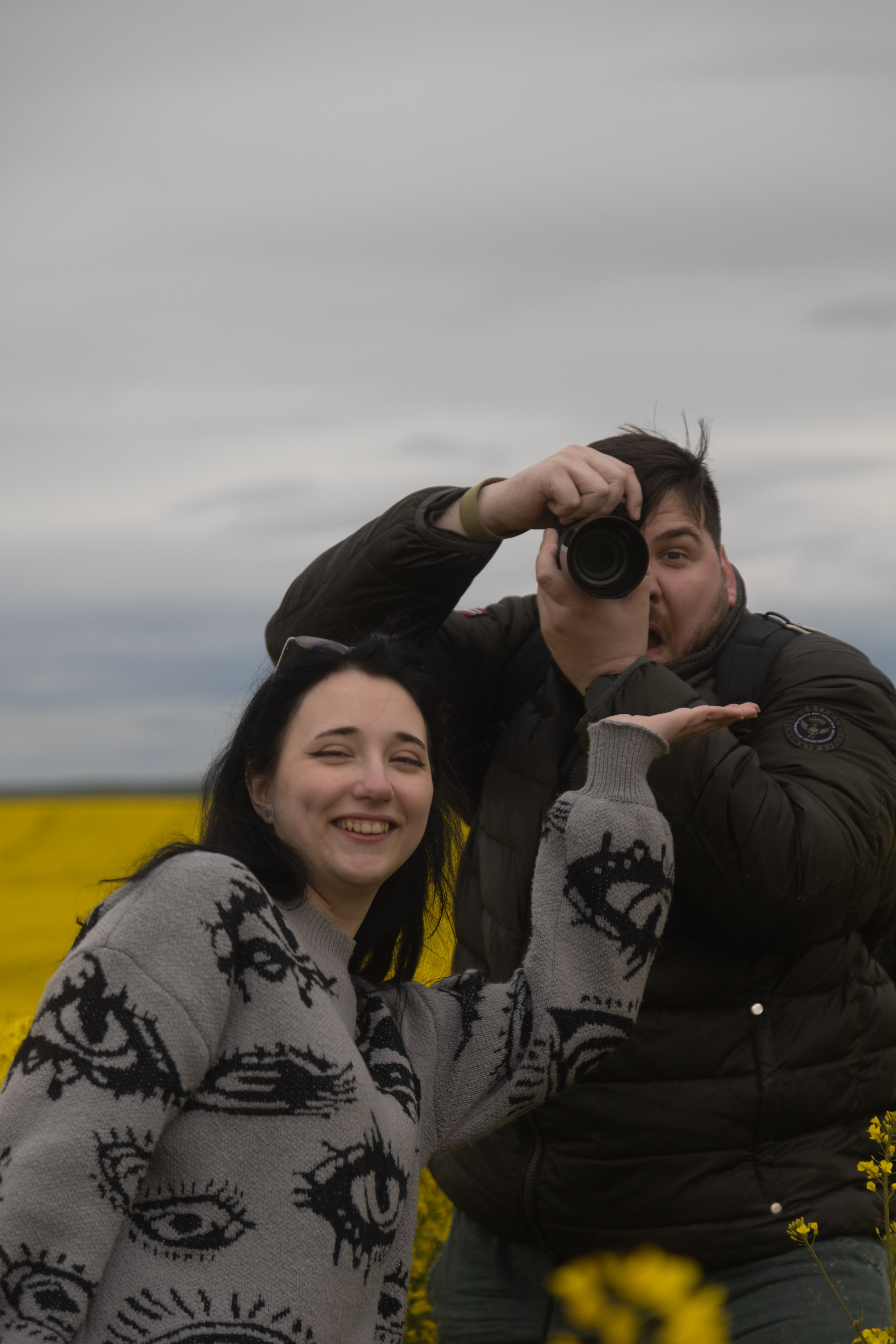 Полина Л — (Рапсовое поле). — Digital Noise —