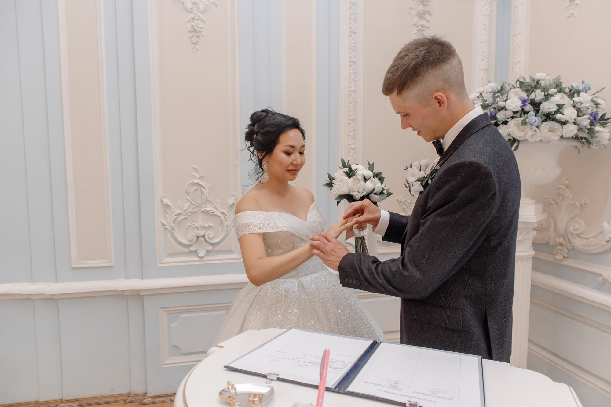 обмен кольцами