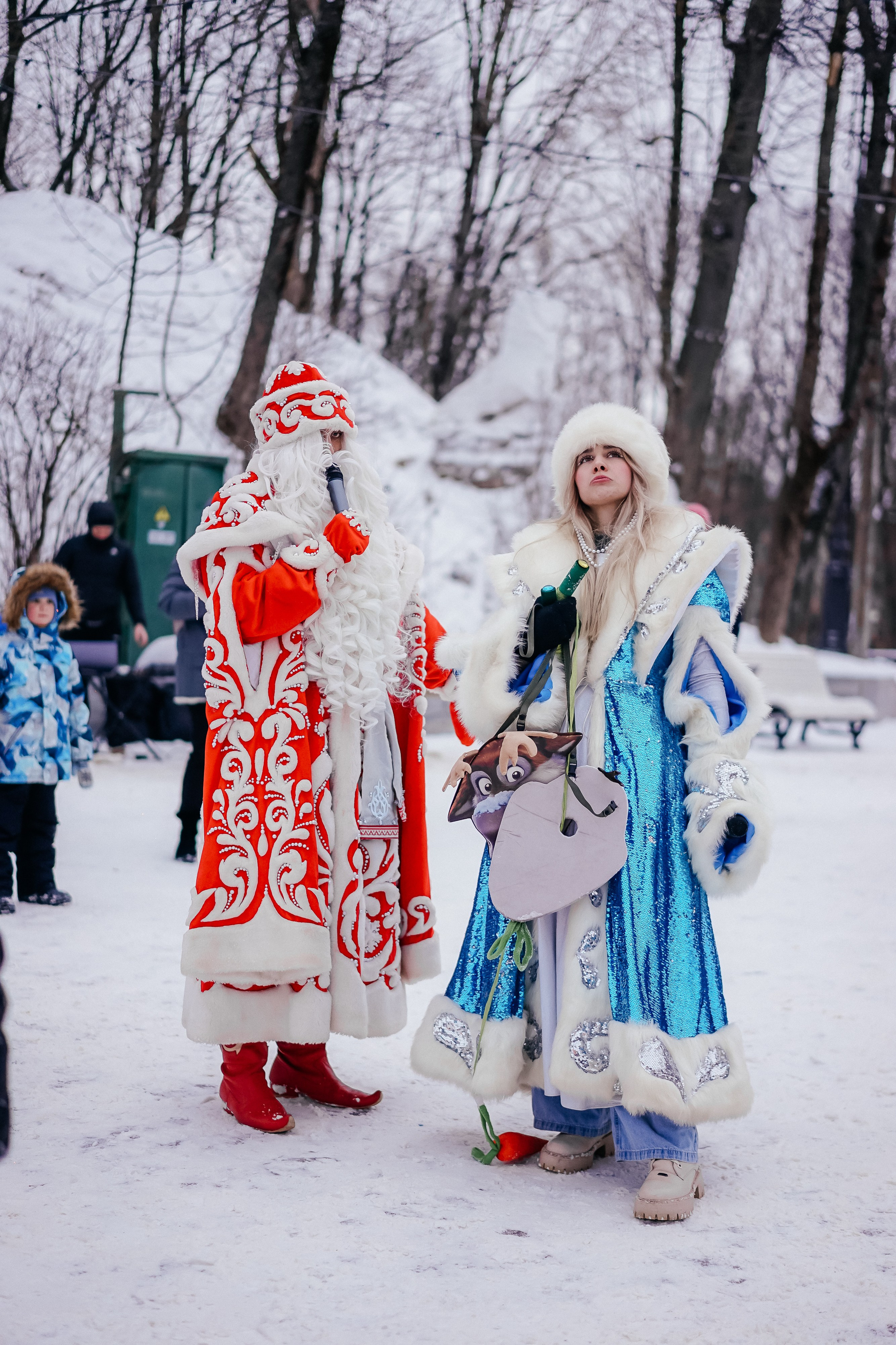 «Предновогодний переполох» Лопатинский сад, 14.12.2024. Фотограф и видеограф Смоленск | Студия Цезарь