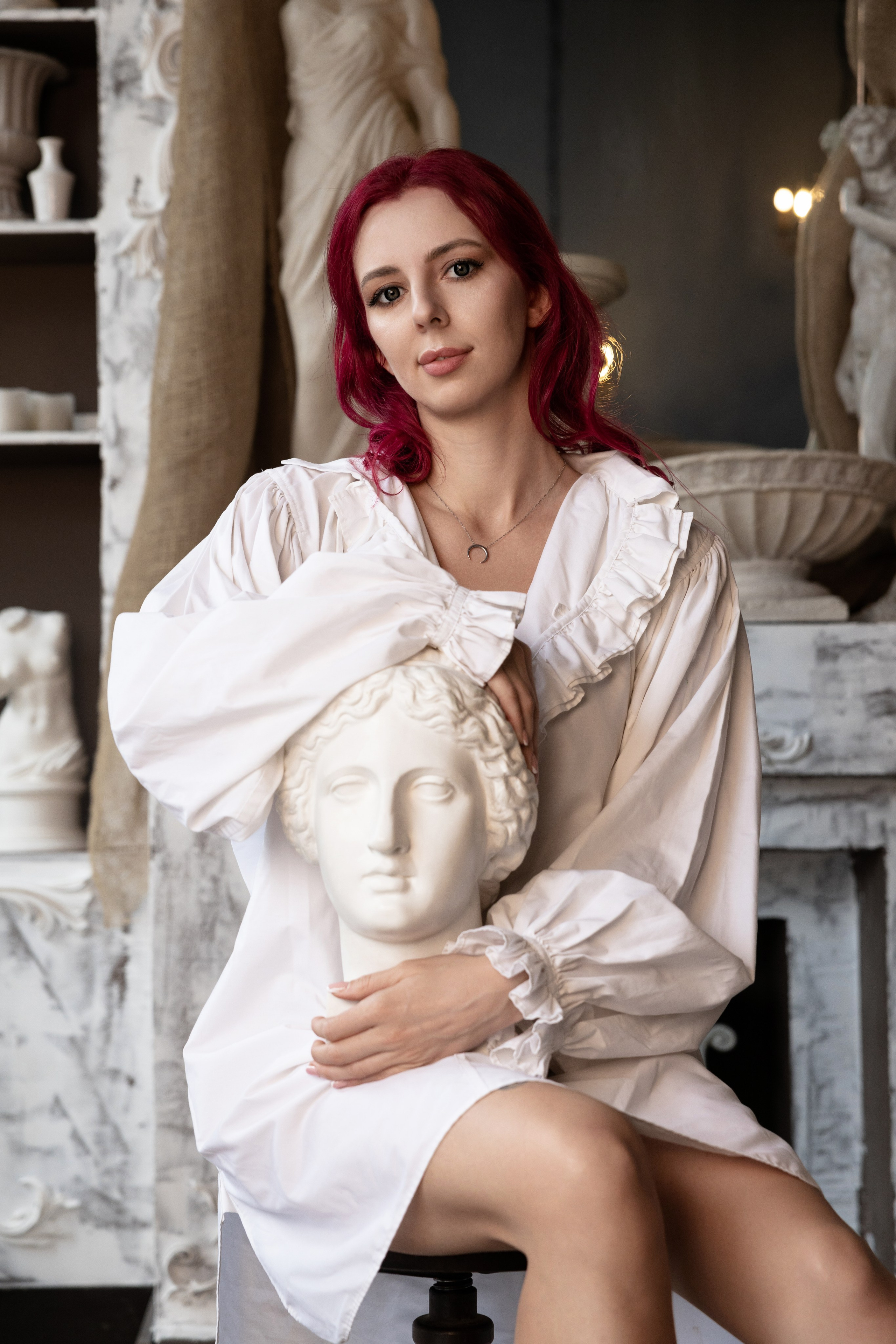 Женская портретная съемка в фотостудии. Фотограф Лабутина Александра. Портретный и репортажный фотограф из Нижнего Новгорода Александра Лабутина