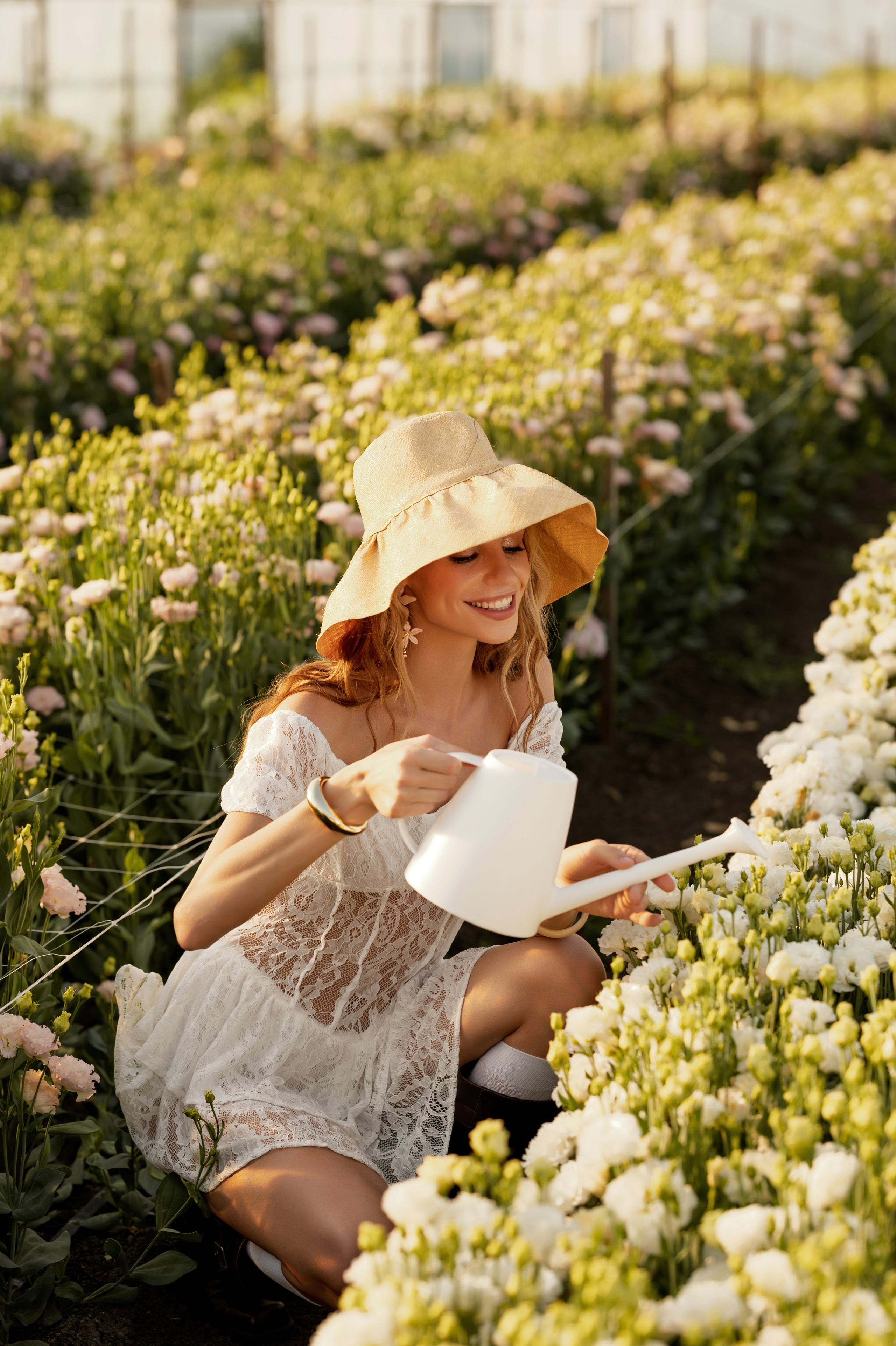 Диана в теплице. Фотограф в Краснодаре Скубицкая Альбина