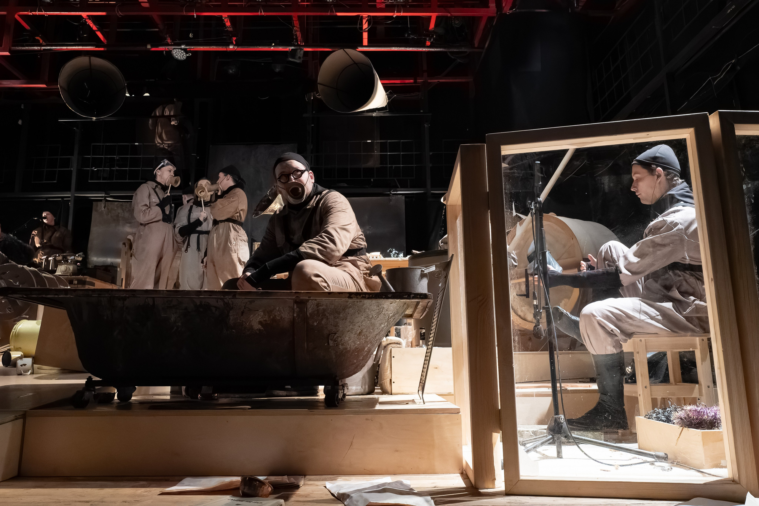 Театр Маяковского: Сон в русскую ночь. Сайт фотографа Сергея Абрамова