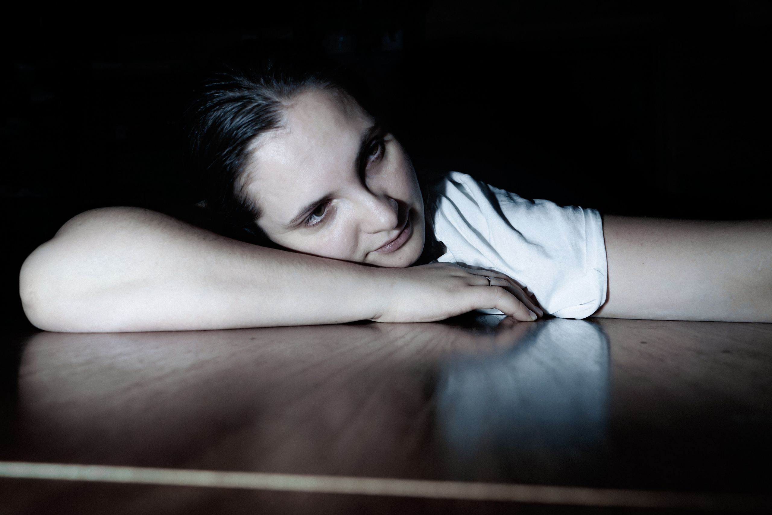 Пробы в ЧБ. Фотограф Олег Колногоров