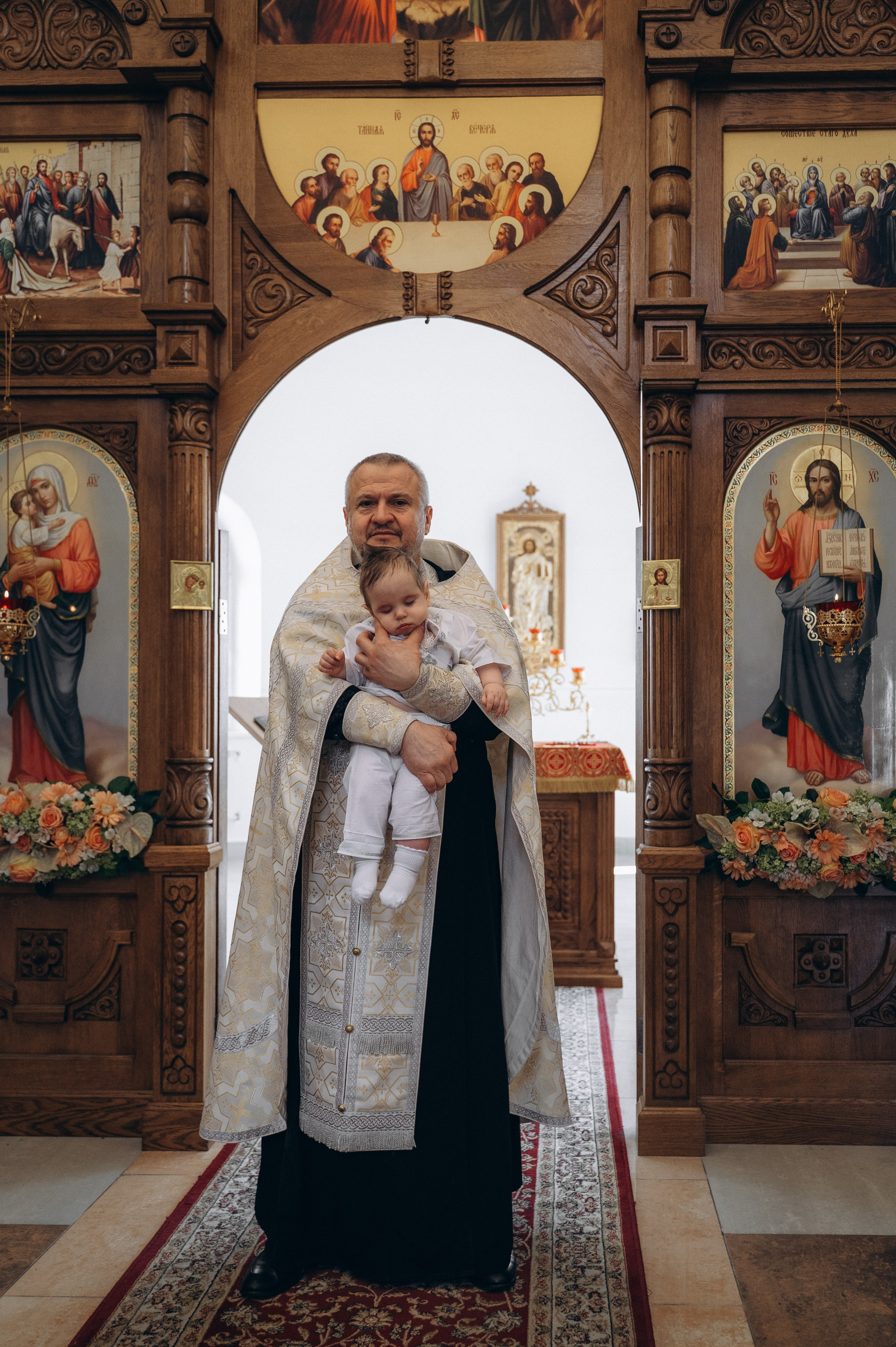 Крещение Мирона (Храм Преображения Господня). Семейный фотограф в Минске Дарья Дреко