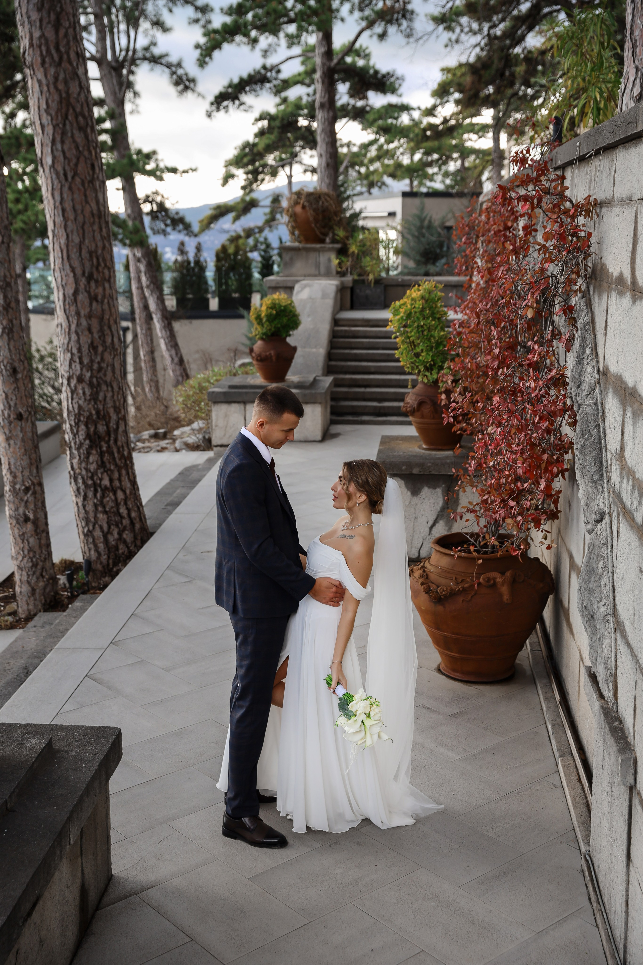 Свадебная съемка в Бутик- отеле MODUS. Анастасия и Виталий.2026. Свадебный фотограф в Крыму