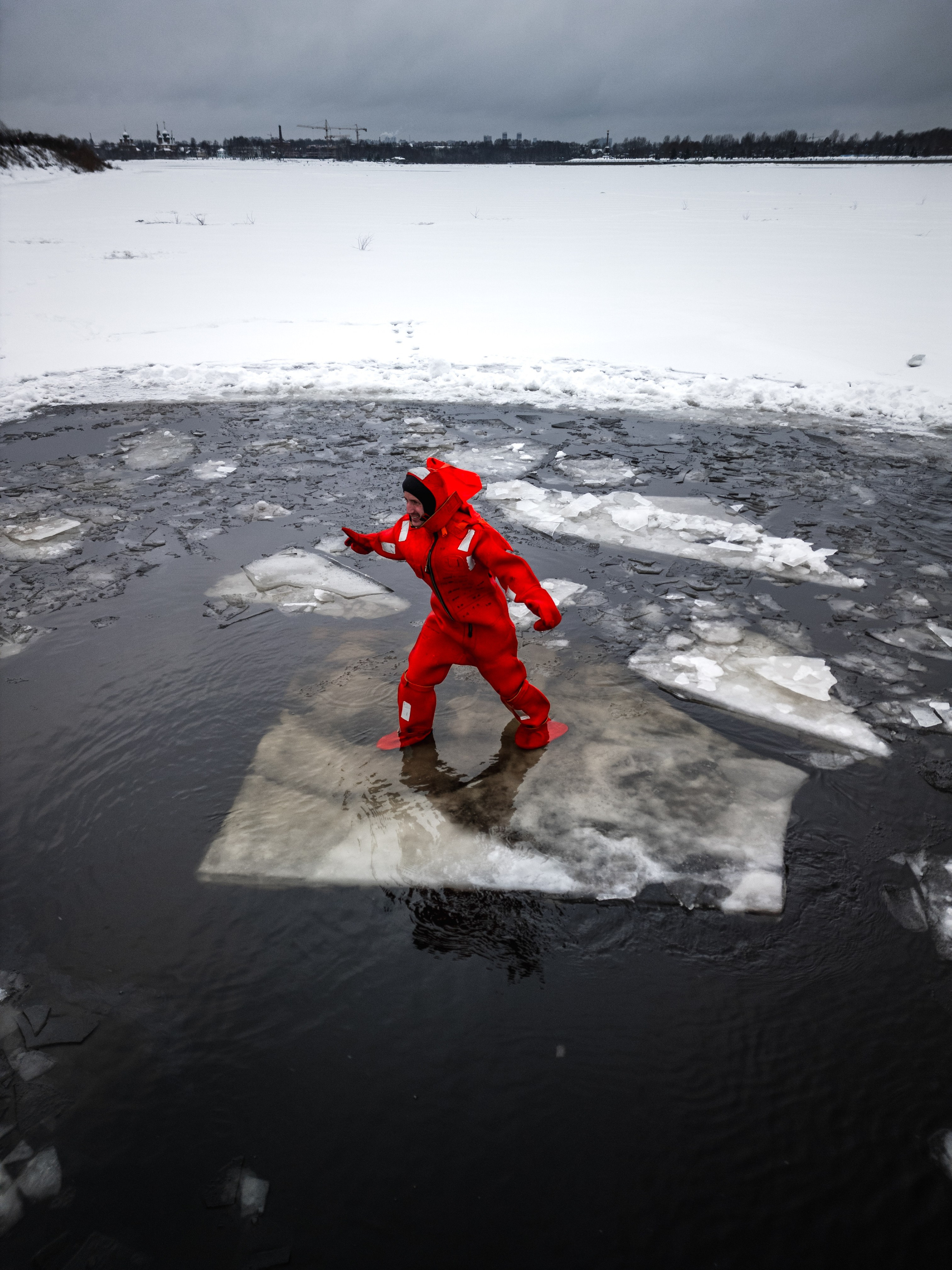 Айсфлоатинг #9. DRONBERRY — Аэросъемка Ярославль