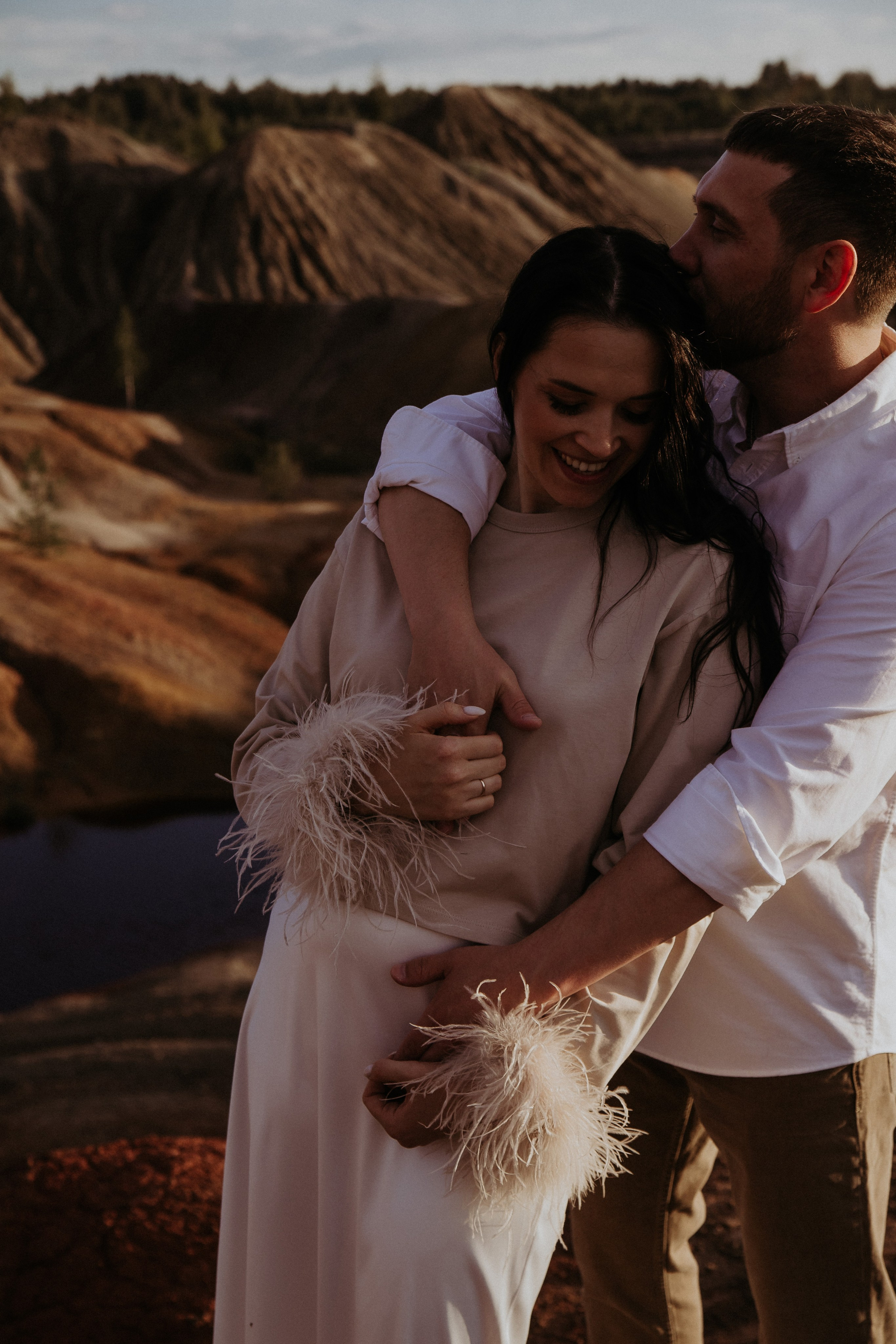 Лав стори на Уральском Марсе. Свадебный, семейный фотограф, контент съёмка. Екатеринбург. Елена Граф