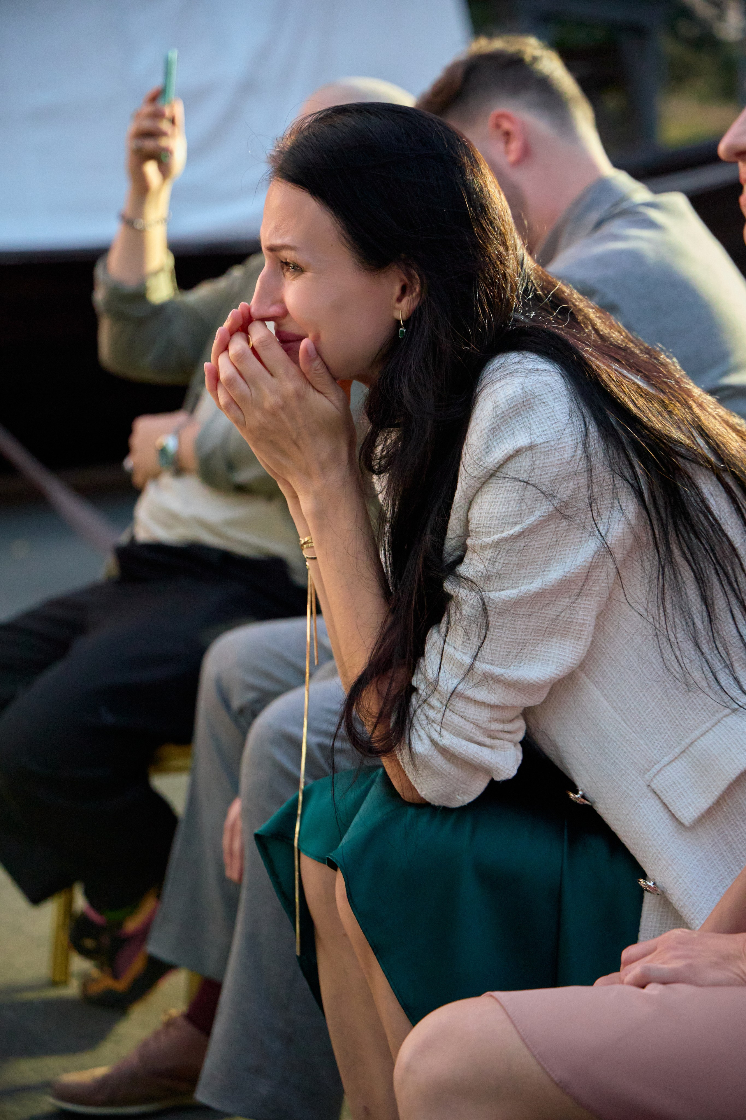 Слезы радости гостей