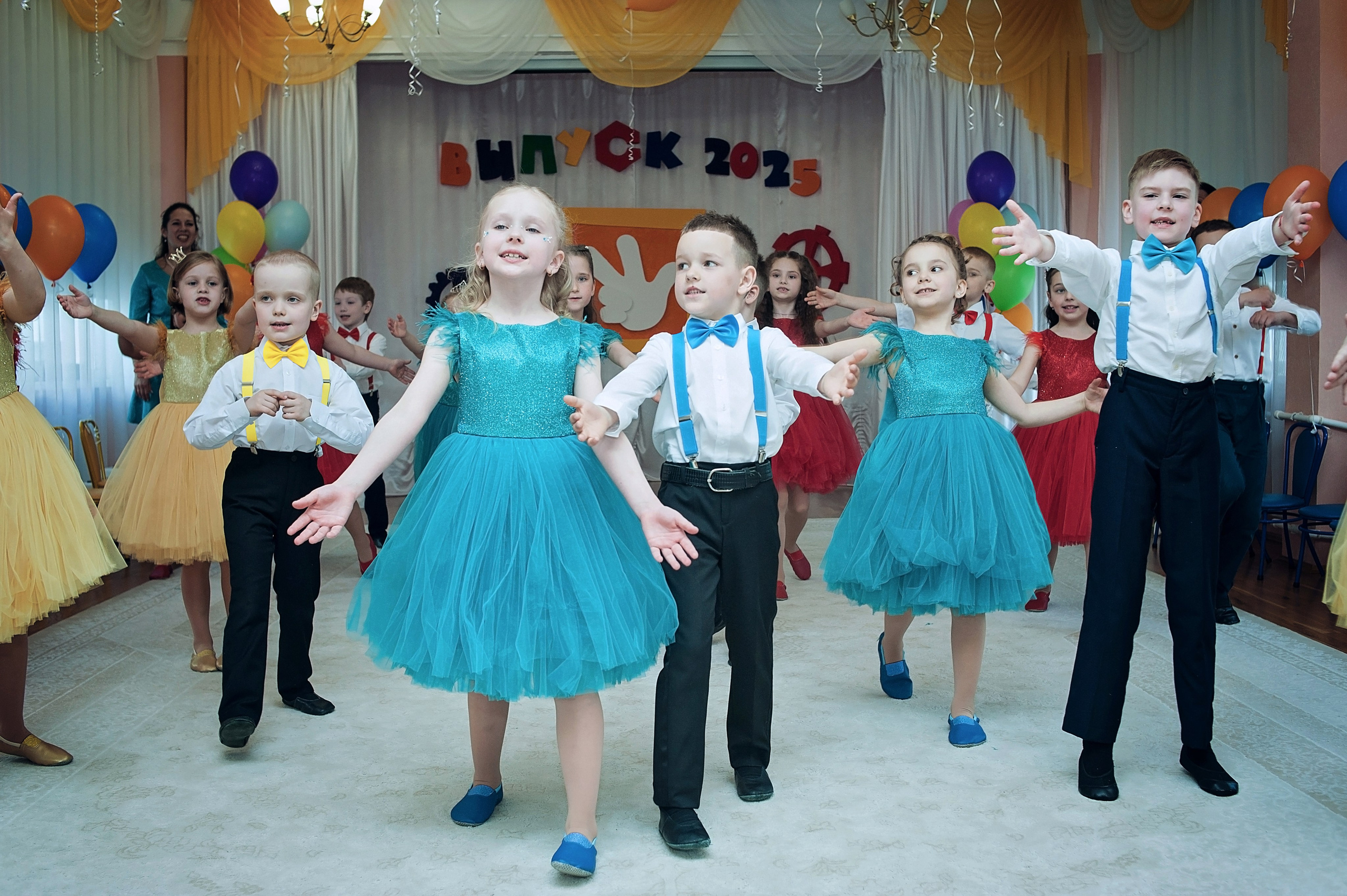 Выпускные в детском саду. Фотограф Санкт-Петербург