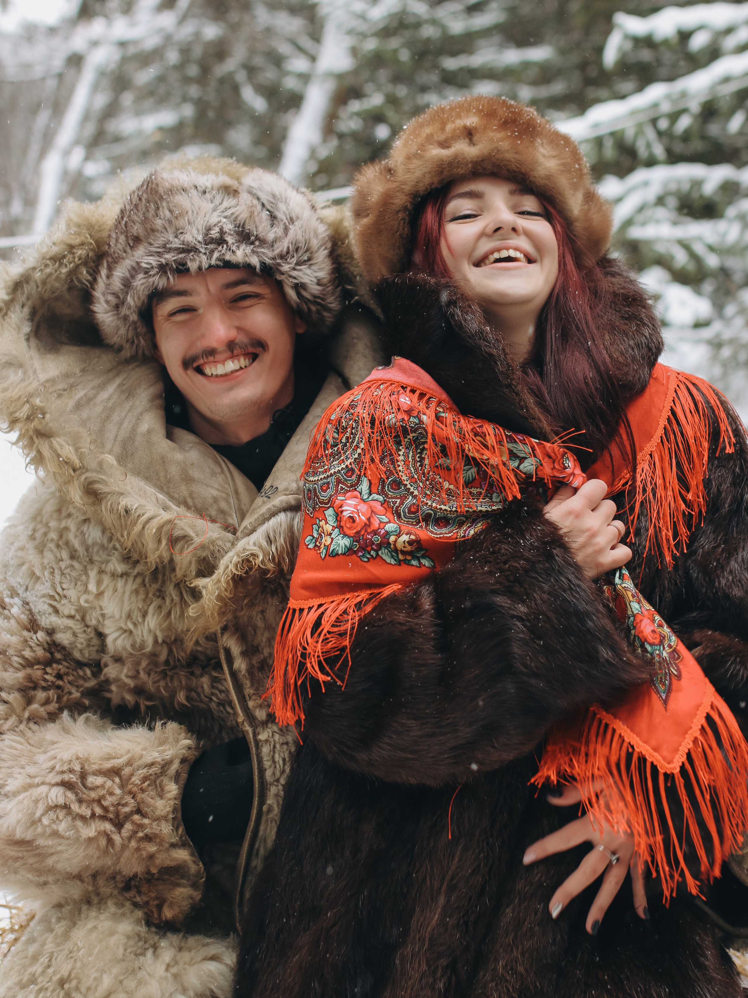 Лес зима. Семейный фотограф в Кемерово Мария Дорожко
