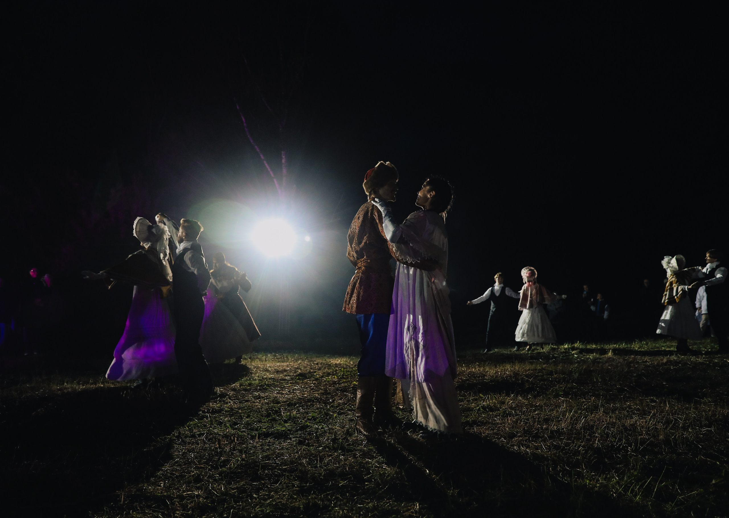 Иммерсивное шоу «Пушкин.Суйда» 2023. Свадебный и репортажный фотограф в Санкт-Петербурге