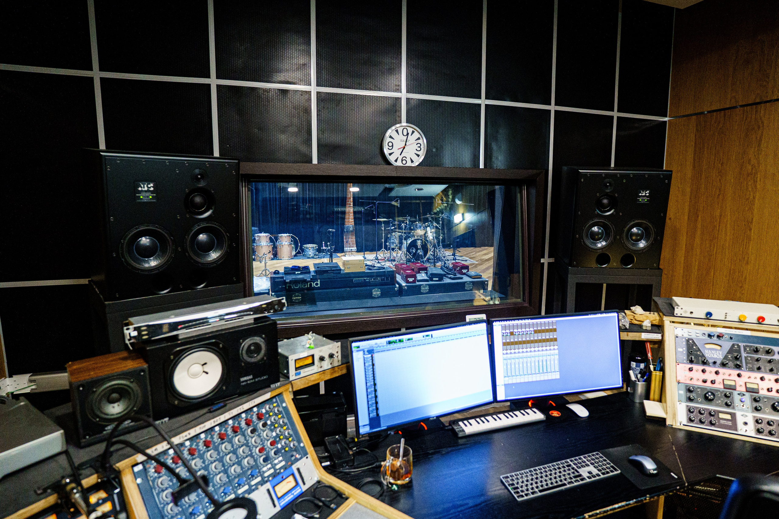 Нейрополис. Запись альбома на студии Добролёт. Концертный и репортажный фотограф в Санкт-Петербурге Слава Пахомов