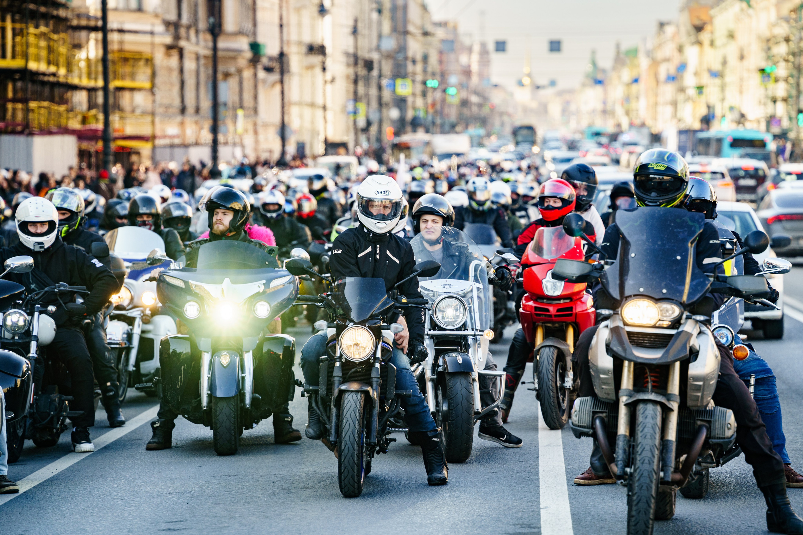 Прохват мотоклуба Norman Riders ч.1. Концертный и репортажный фотограф в Санкт-Петербурге Слава Пахомов