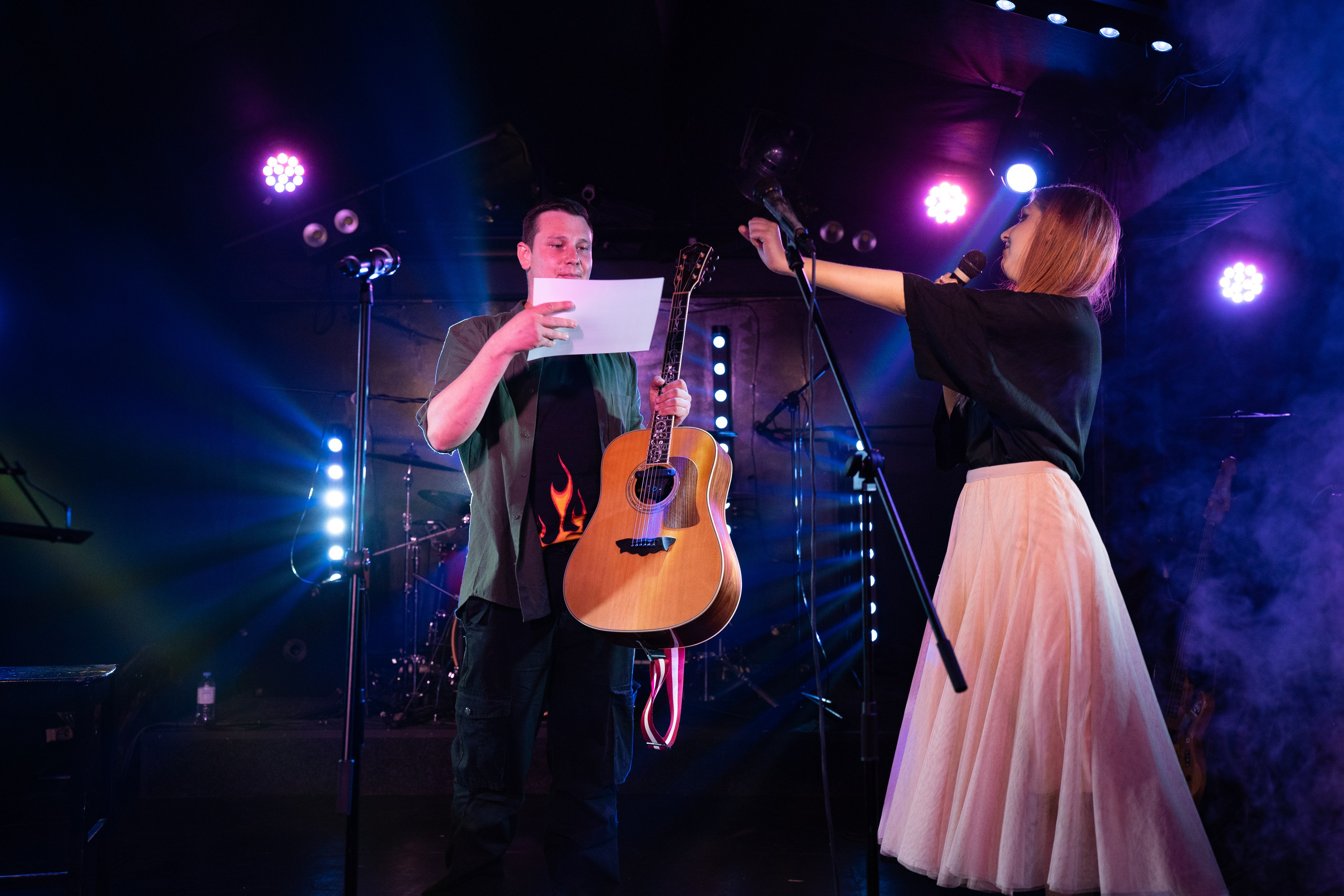 Отчетный концерт НЕшкола гитары|Action club. Концертный и репортажный фотограф в Санкт-Петербурге Слава Пахомов