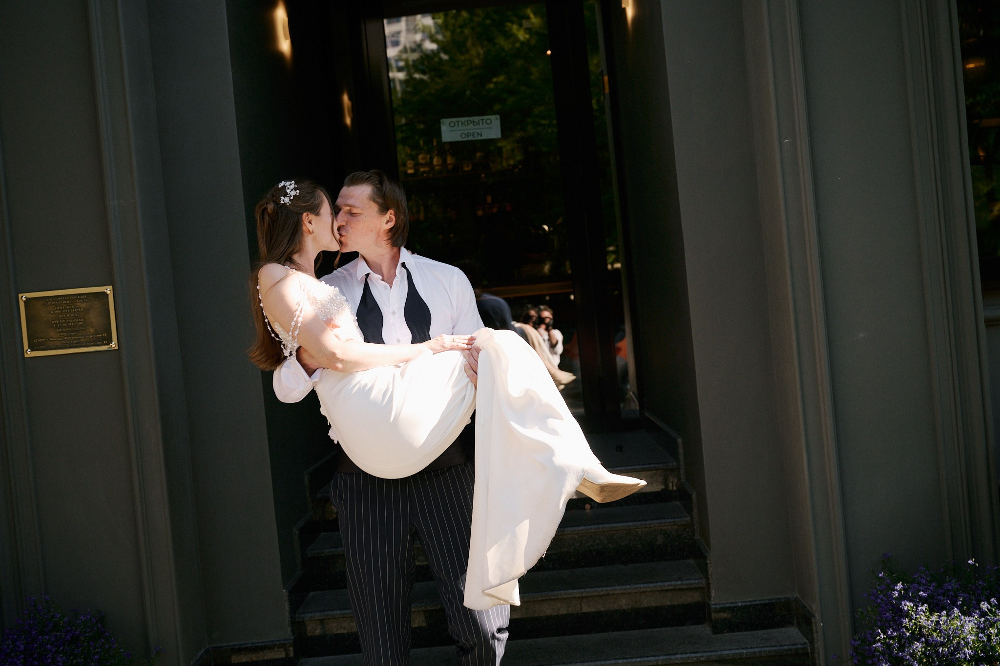 На Патриарших. Маляревич Дмитрий свадебный фотограф