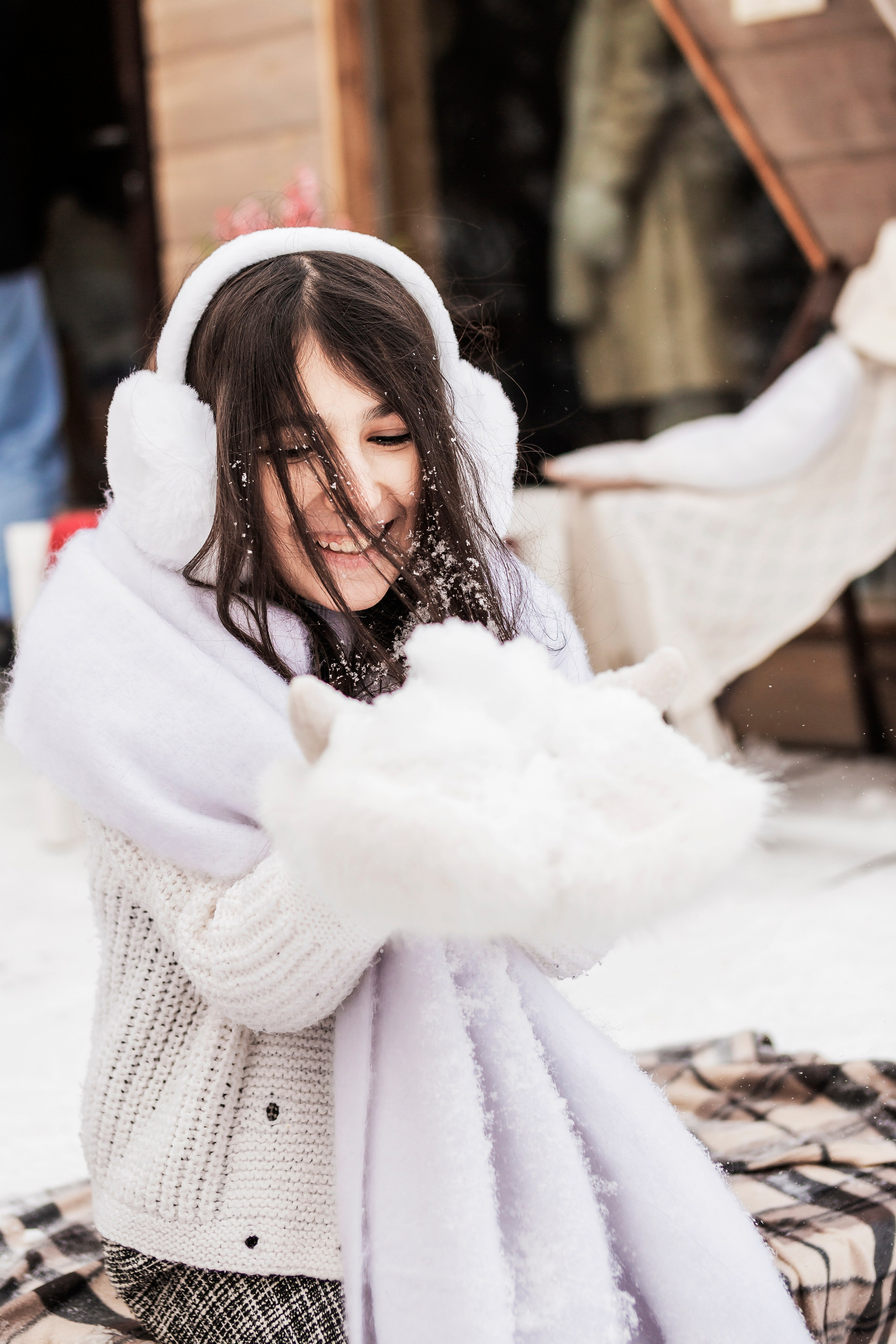 Зимний дом. Семейный фотограф в Саратове