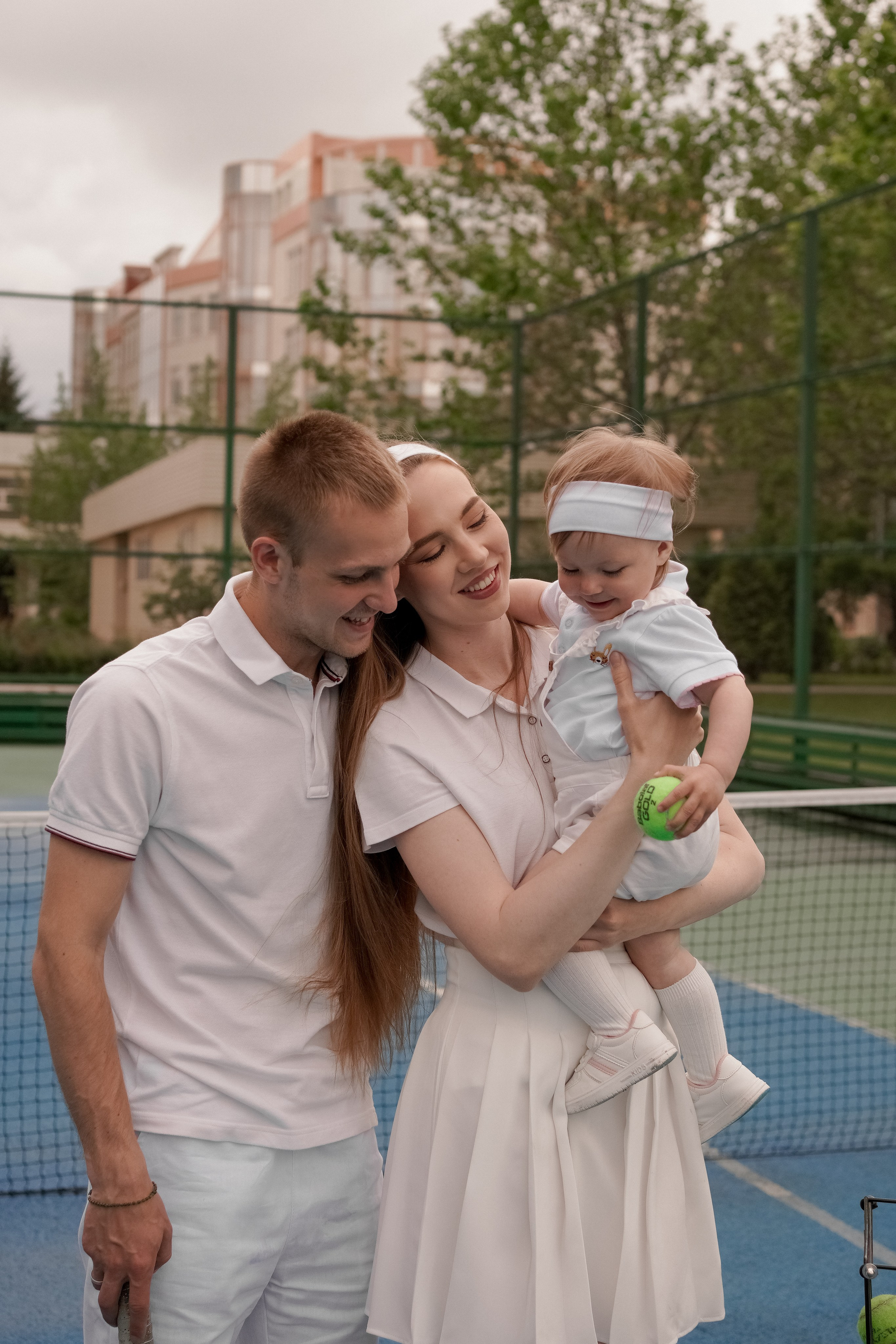 Теннис с семьей. Свадебный и семейный фотограф Афанасьева Анна в Кисловодске