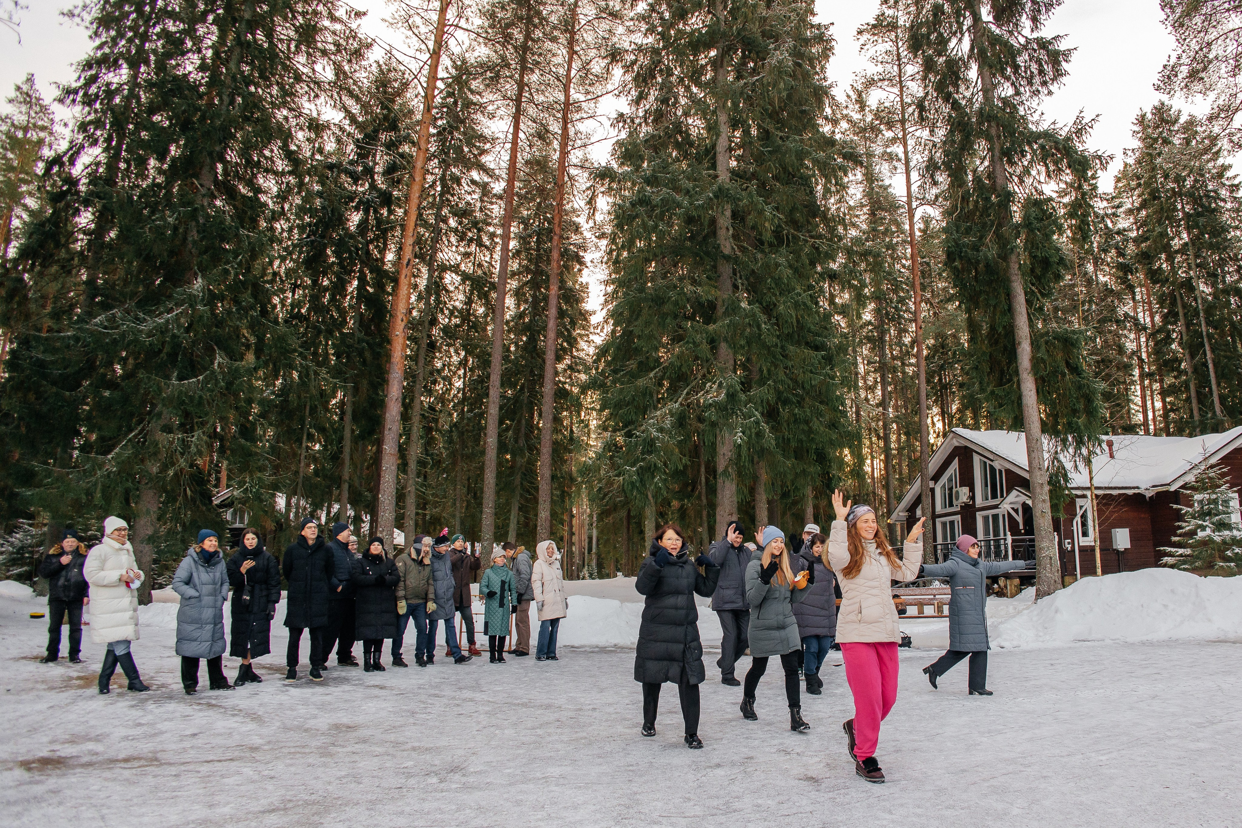 Зимний корпоратив в Царство Королевство. Фотограф в Санкт-Петербурге Виктория Безверхая