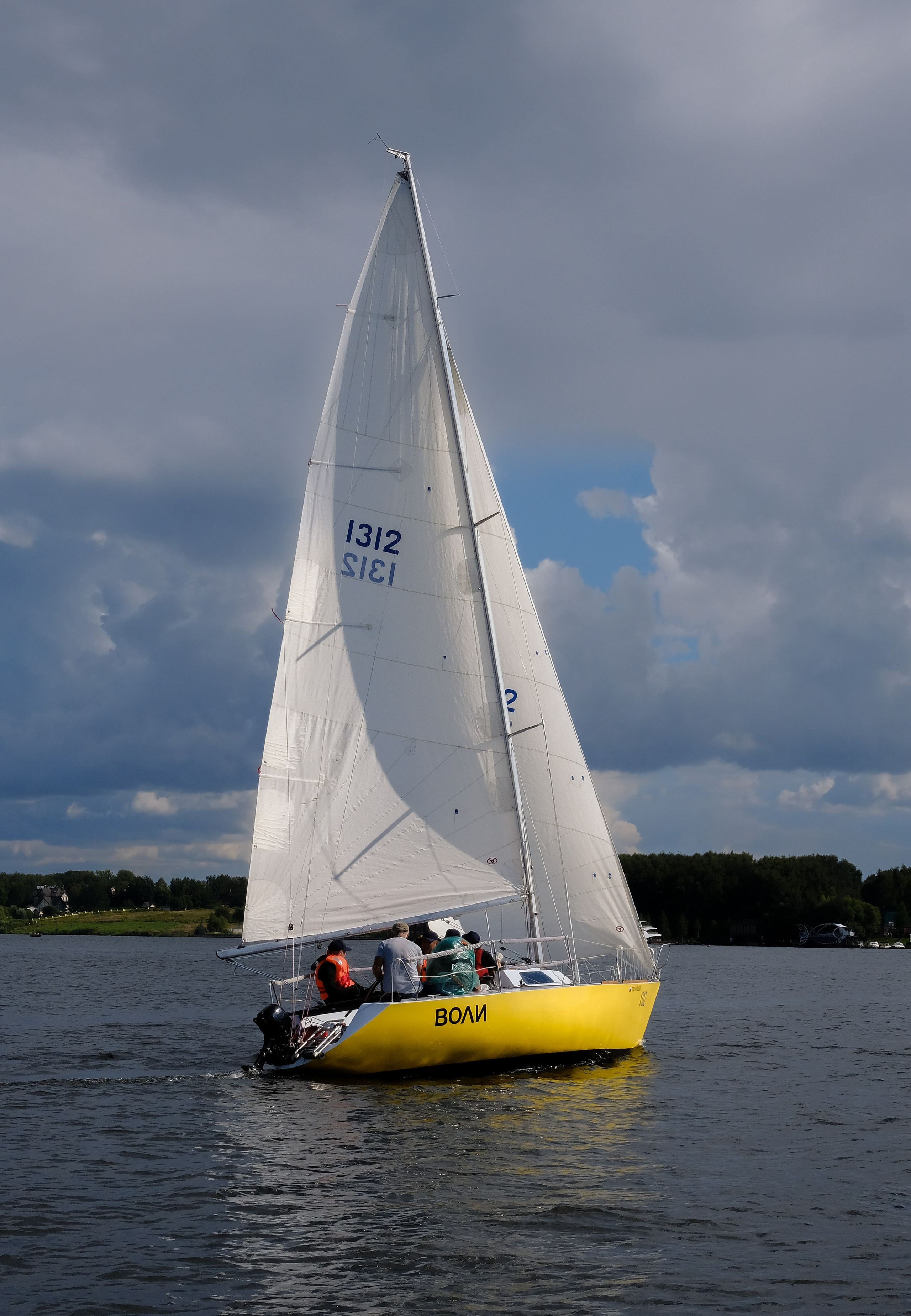 Парусная регата, кейс B2B. -