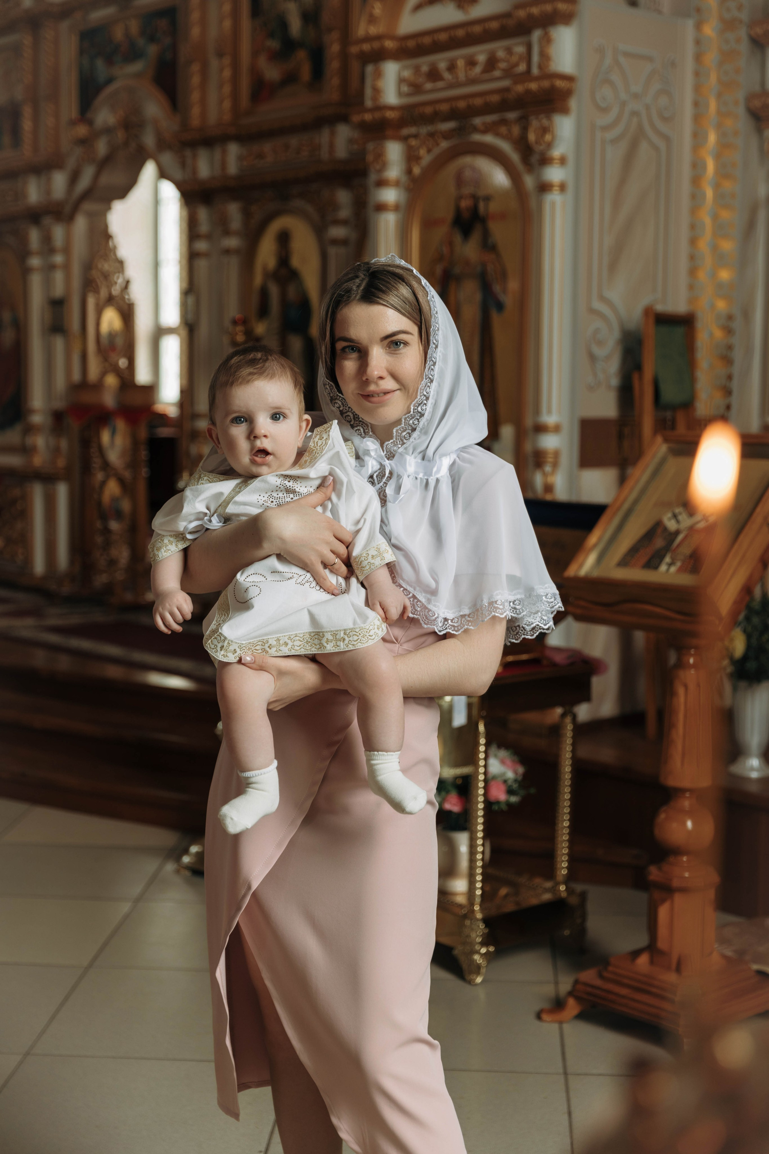 Таинство Крещения Даниила. Фотограф Сальск Катерина