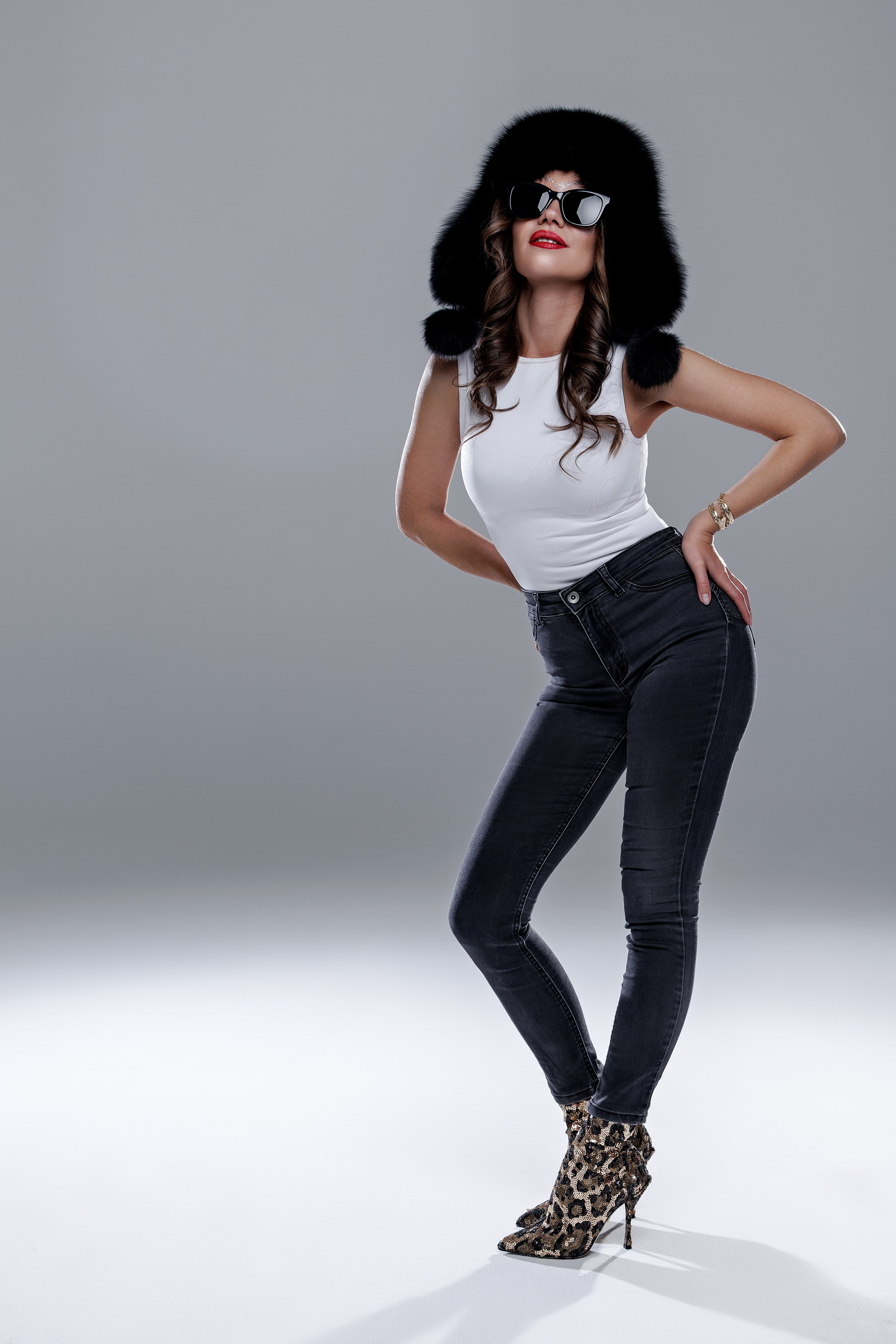 Студийная съемка. Трофимова Ольга, портретный фотограф