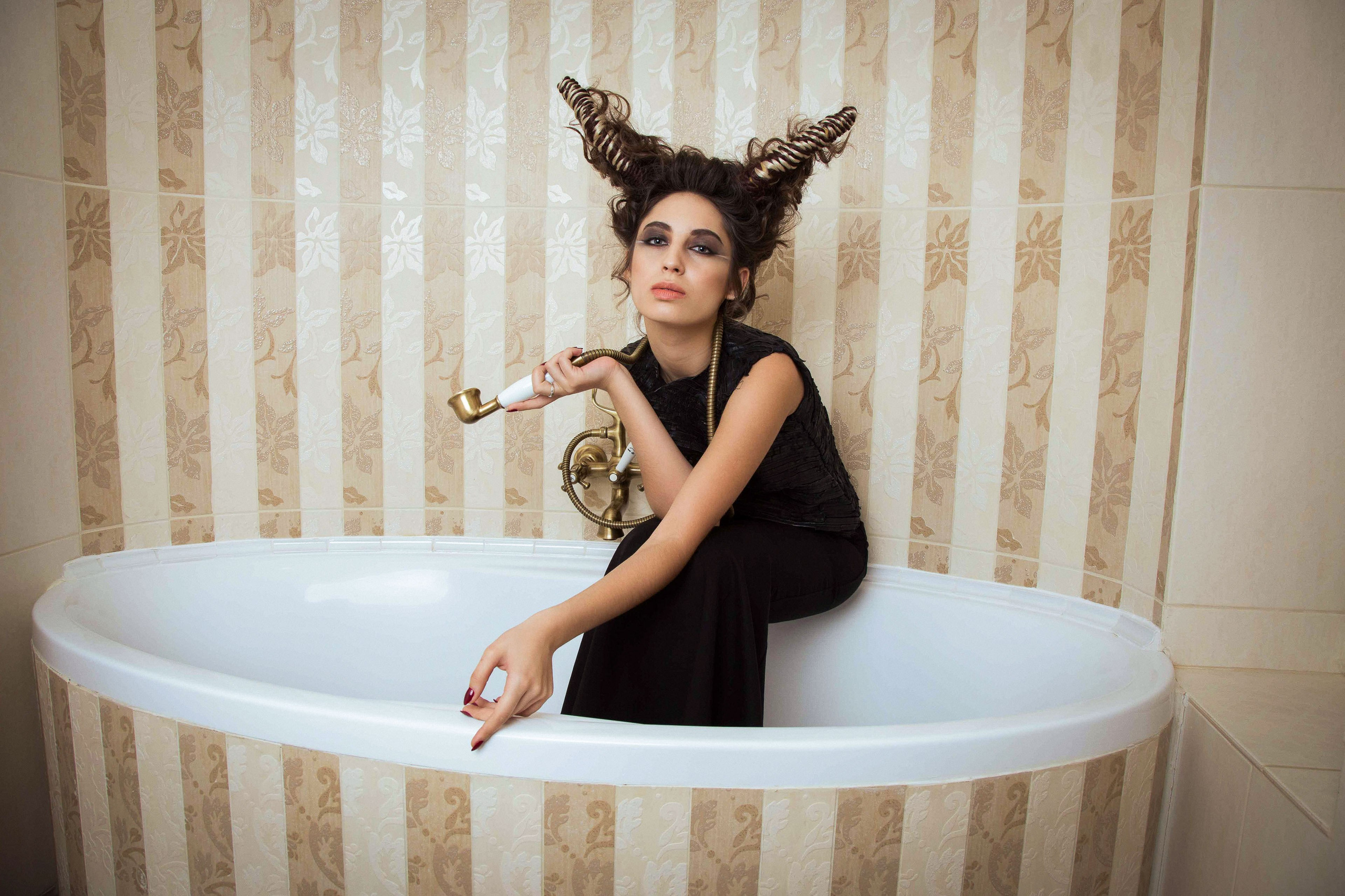 Девушка-коза [2014 год]. Фотограф Виноградов Константин