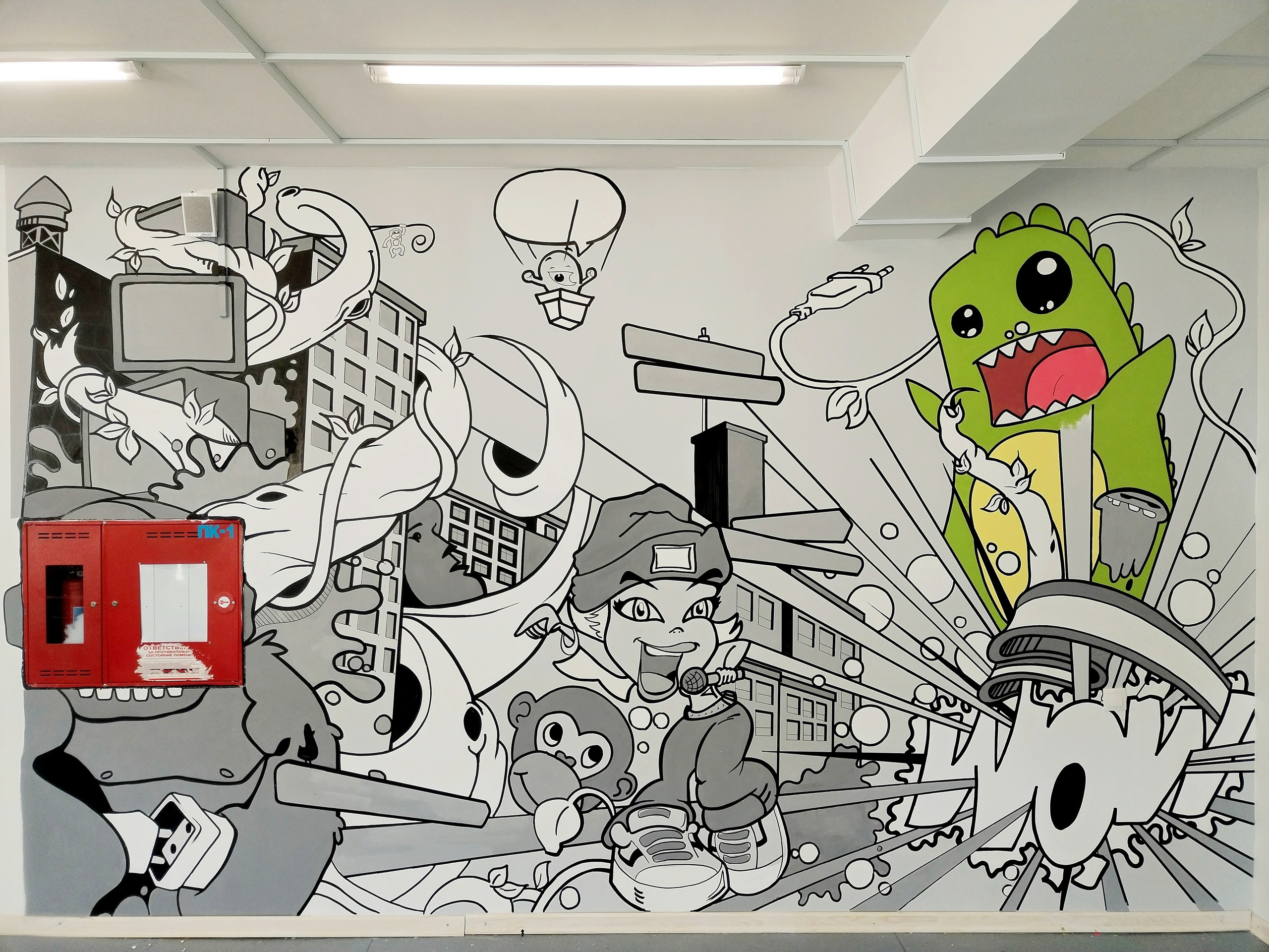 Художественная роспись стен и фасадов в Минске и Беларуси