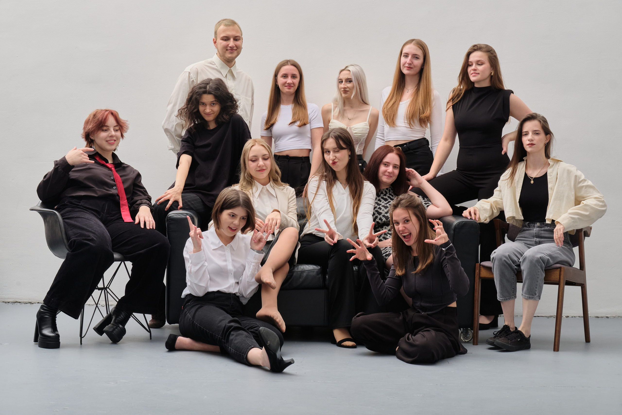 Студенты на выпускной альбом. Goncharov Tim