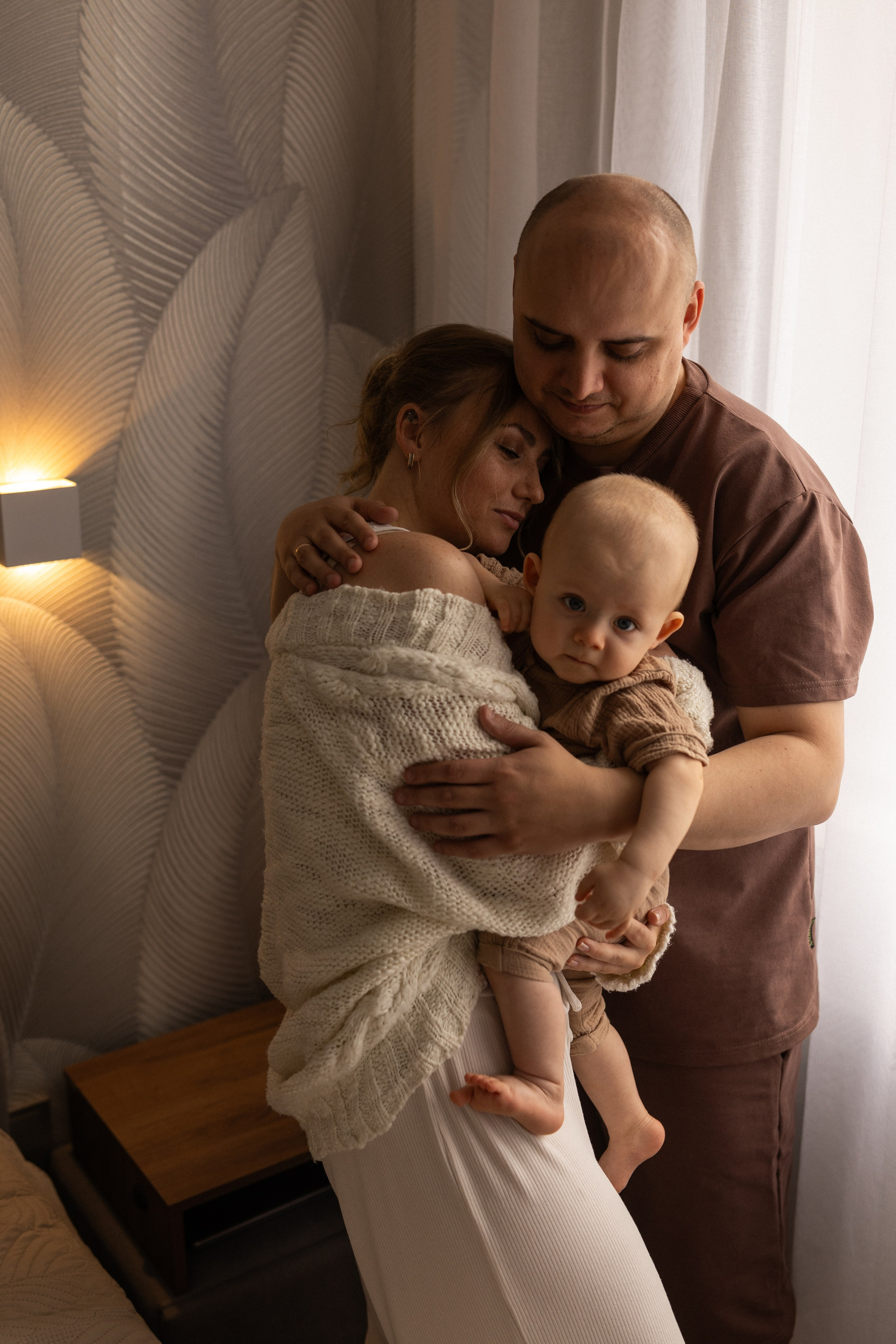 Уютная домашняя история семьи в Челябинске. Семейный фотограф, фотограф на роды в Челябинске Калистратова Кристина