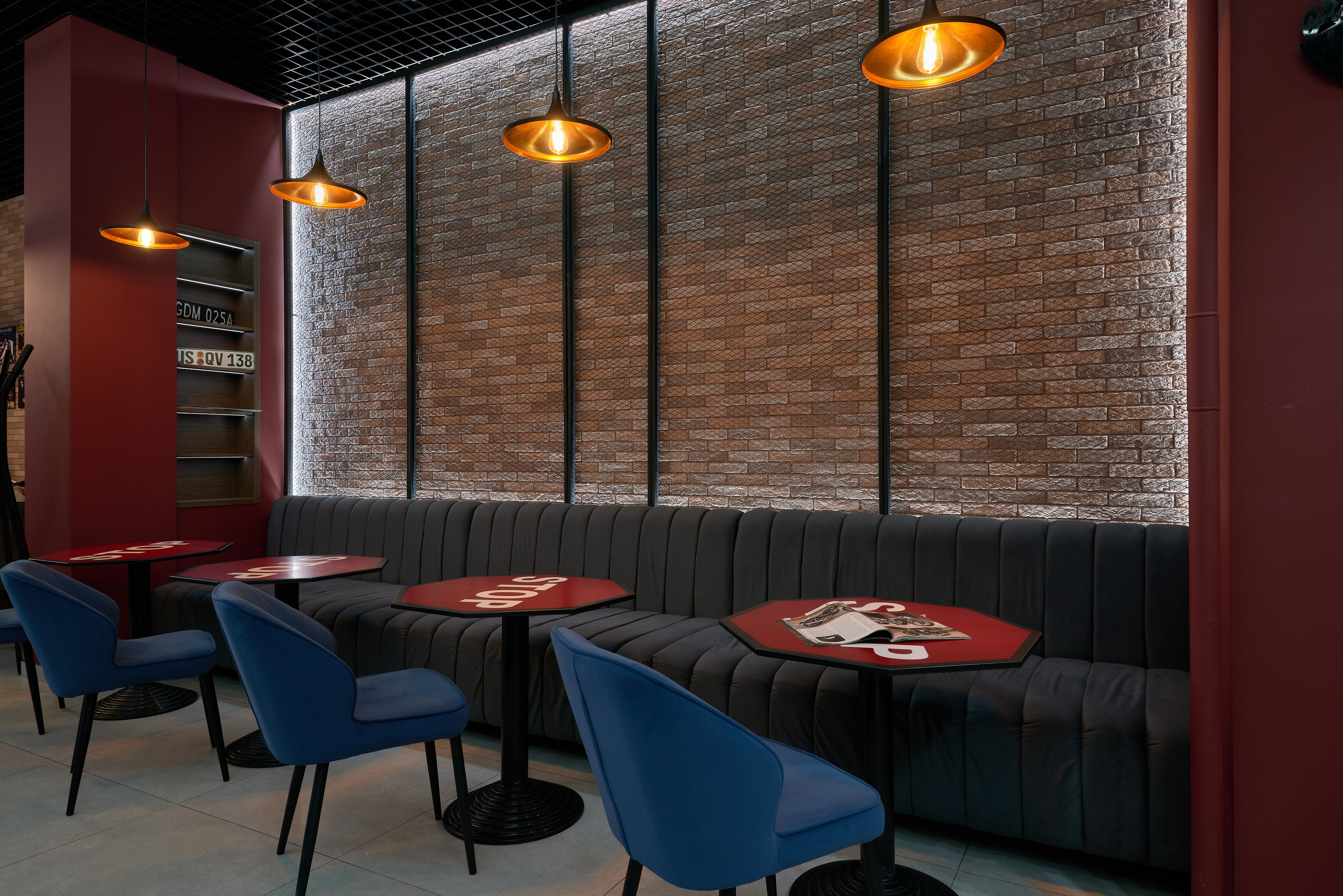 Кафе Мюнхен, Костанай (Казахстан). Абросимов Лев интерьерный и архитектурный фотограф