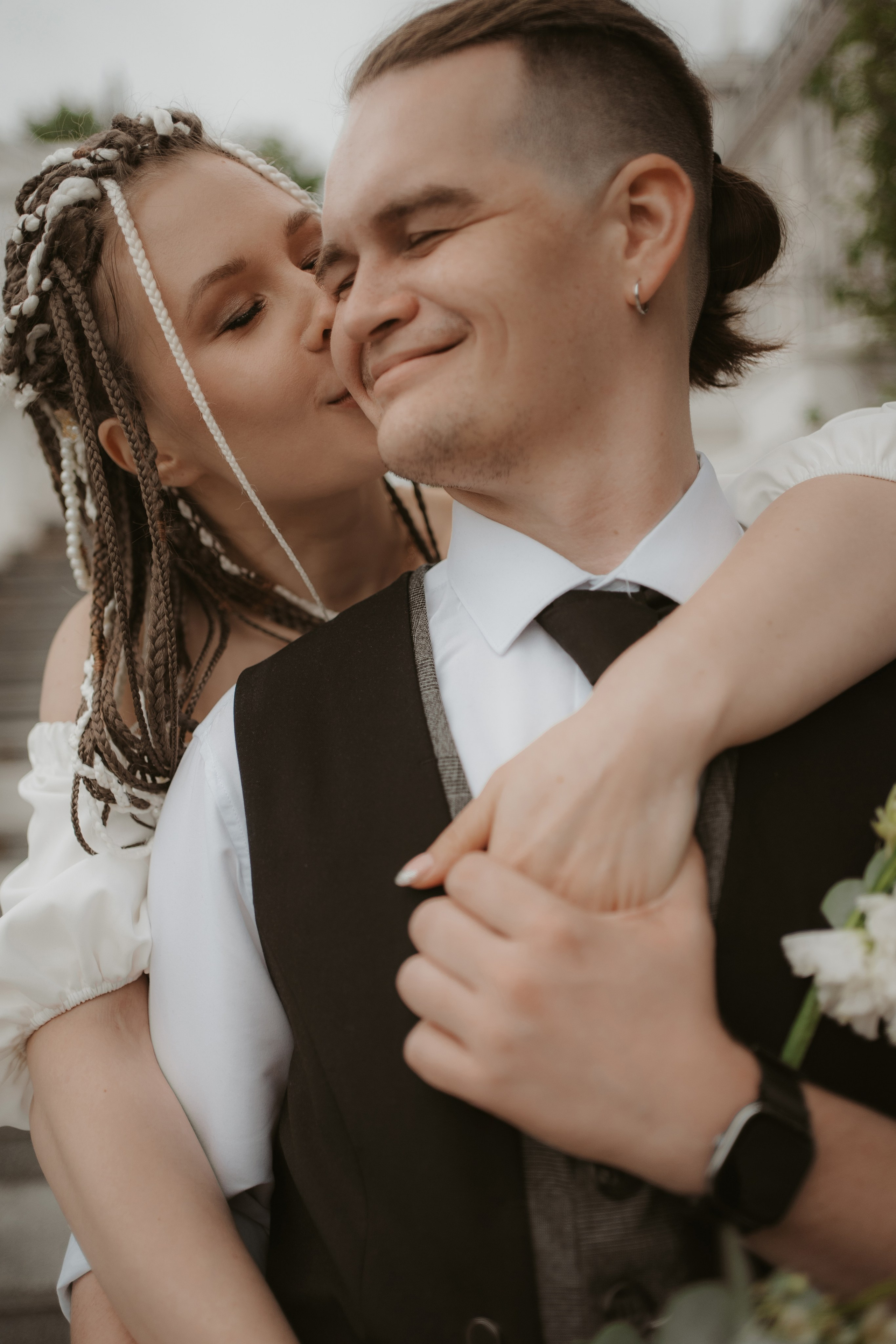 Женя и Рита, свадебная прогулка по Казани. Портретный фотограф в Казани, Красной Поляне и Сочи Анна Кузнецова