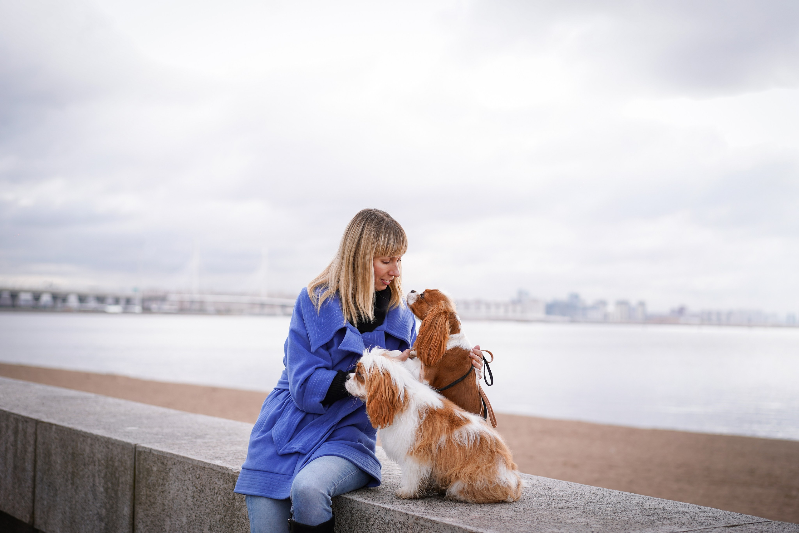 Катя Валера Саша и кавалерчики. Фотограф-анималист в Санкт-Петербурге Яна Мартынова