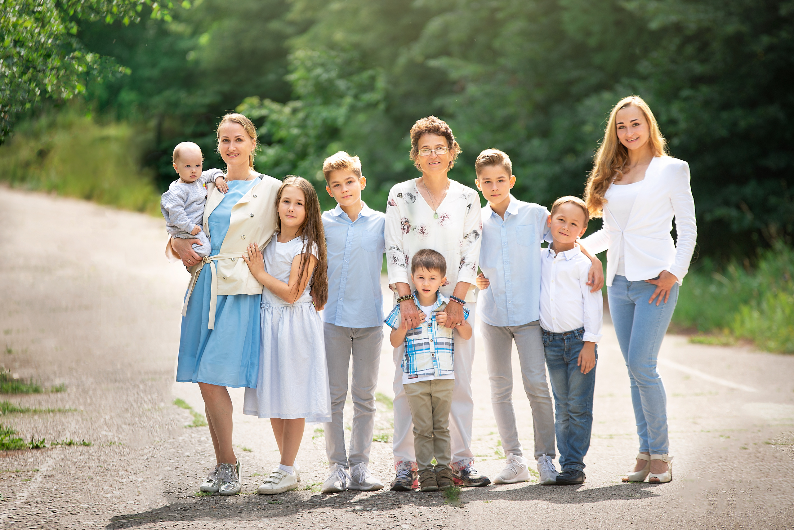 Большая семья фотосессия Ульяновск