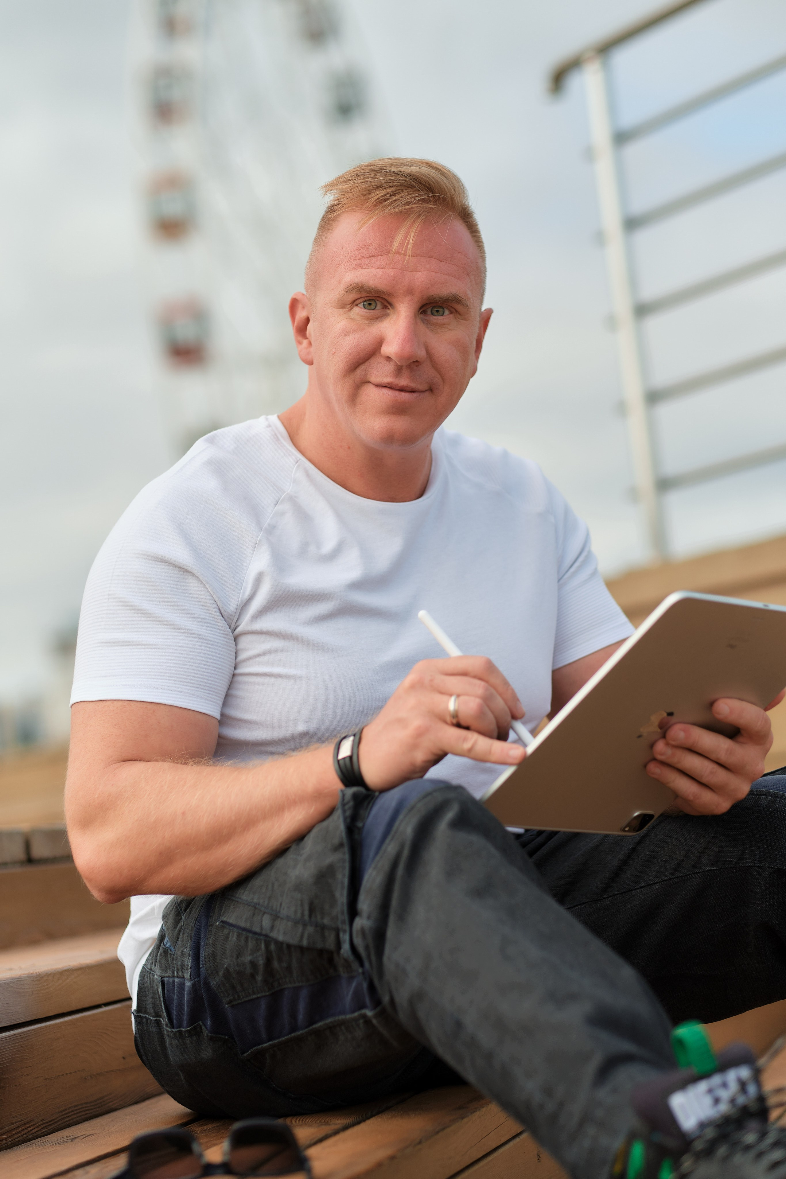 Мужской портрет. Рекламный и портретный фотограф в Чебоксарах Сергей Крылов