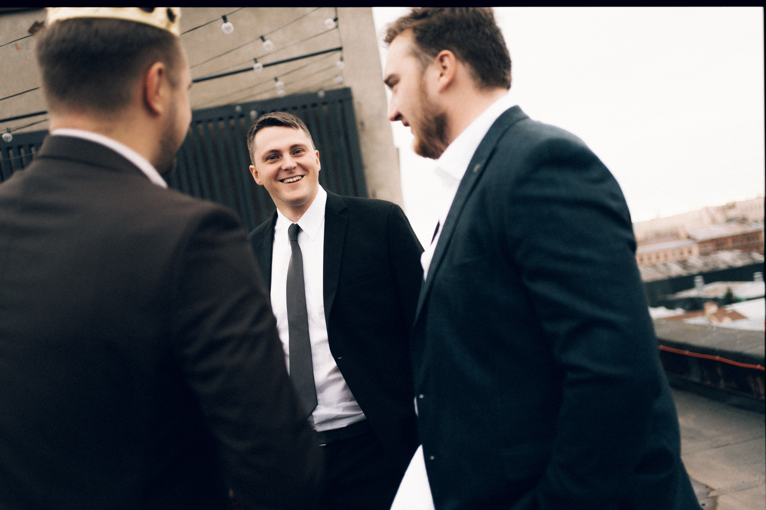 Roof wedding. Фотограф Ксения Калюжная