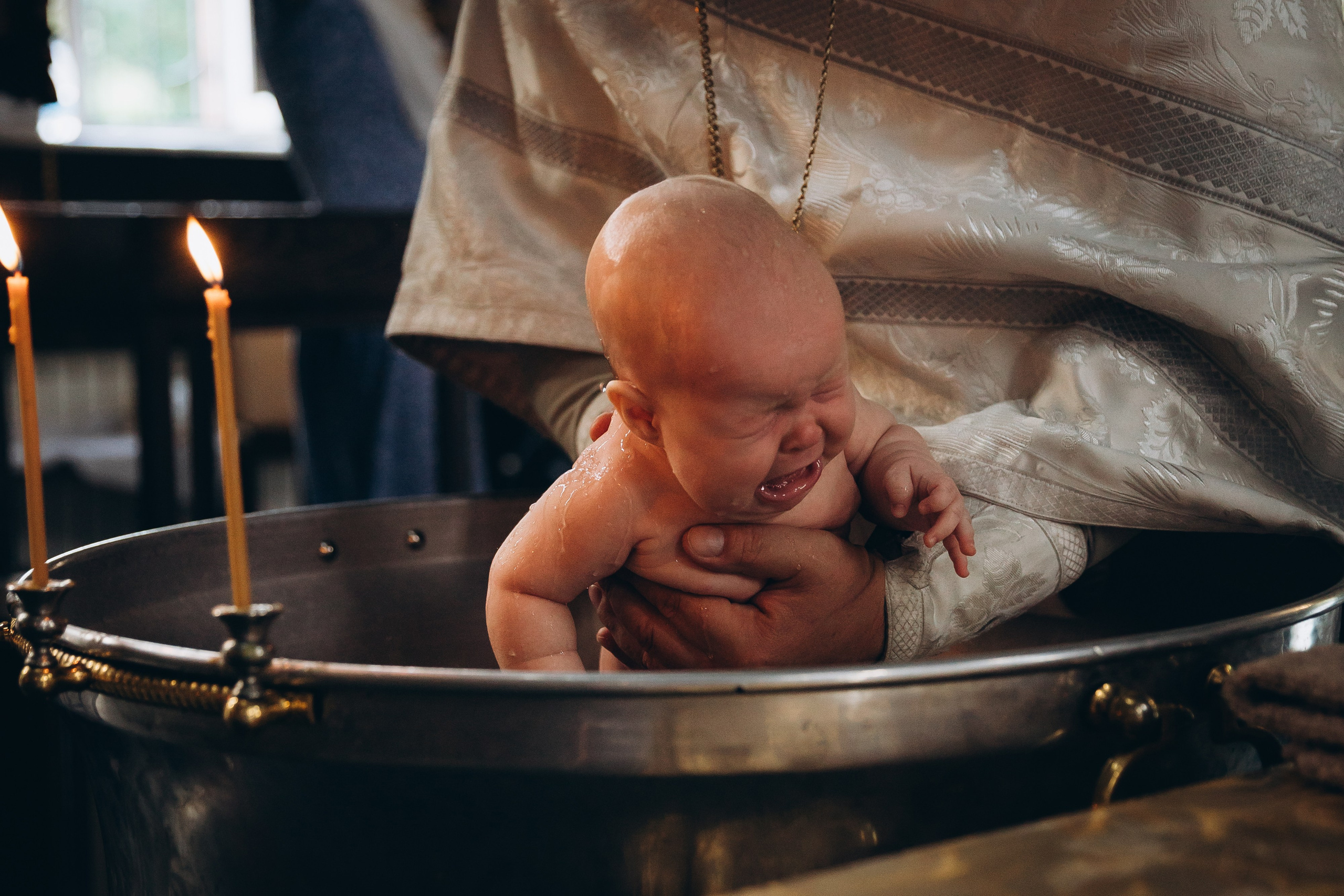 Таинство Крещения Евы. Фотограф в Краснодаре Алла Потоцкая
