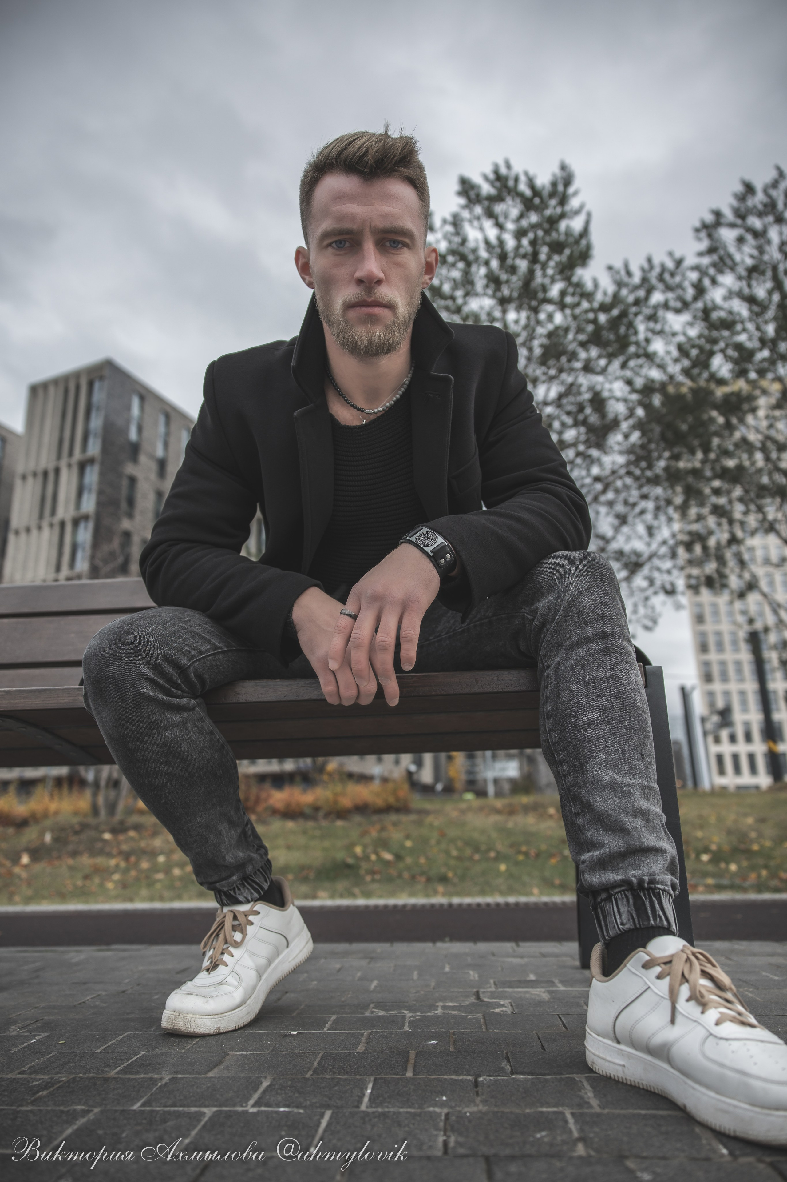 Прогулка с Хаски (Сергей). Виктория Ахмылова. Фотограф в Москве