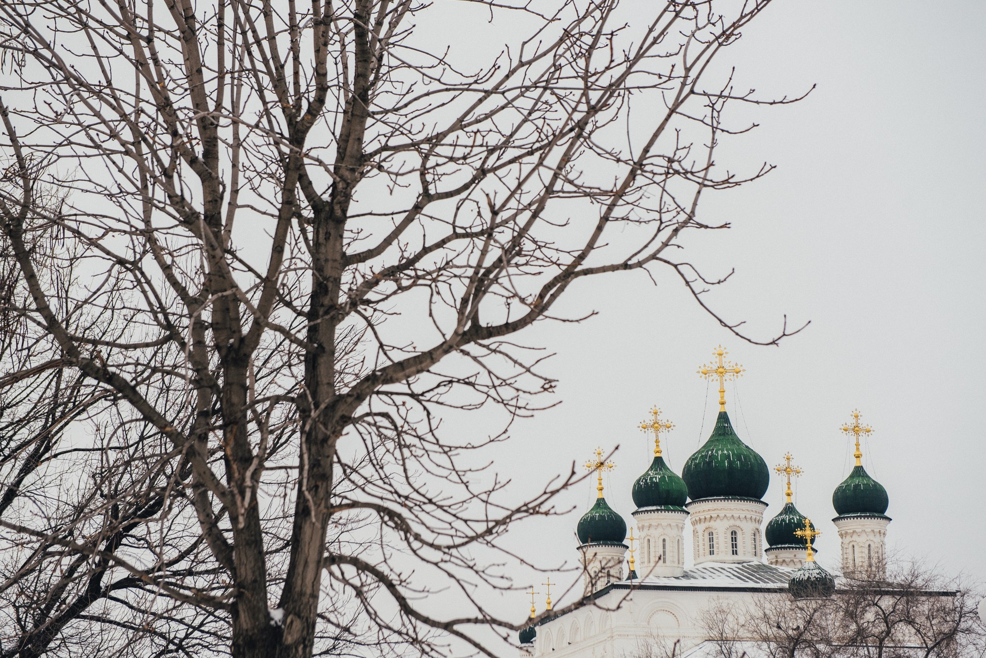 Кремль в снегу. Утро. Фотограф Анатолий Деникин