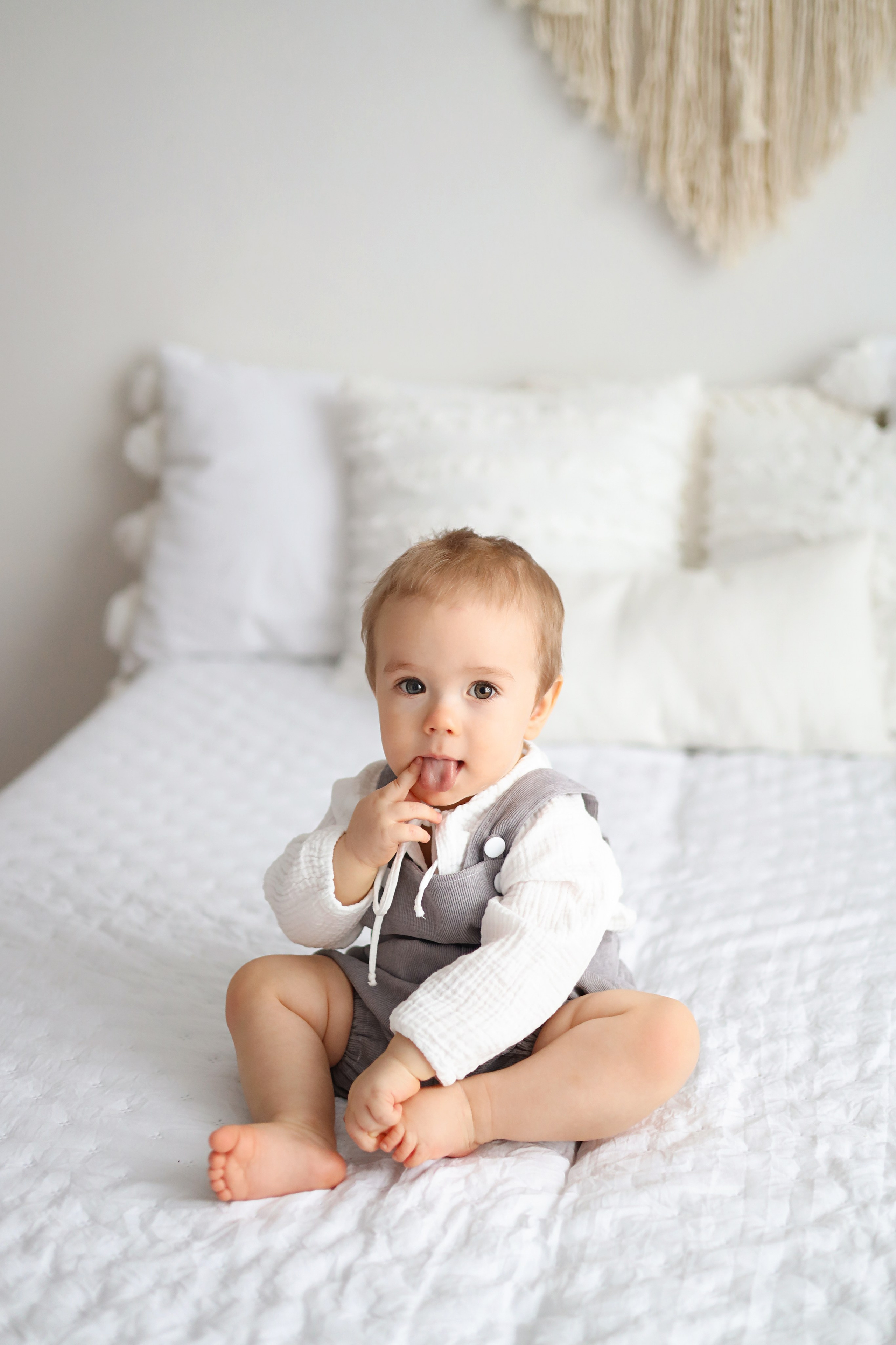 Степану 1 годик. Фотограф новорожденных Москва. Ньюборн фотограф Москва