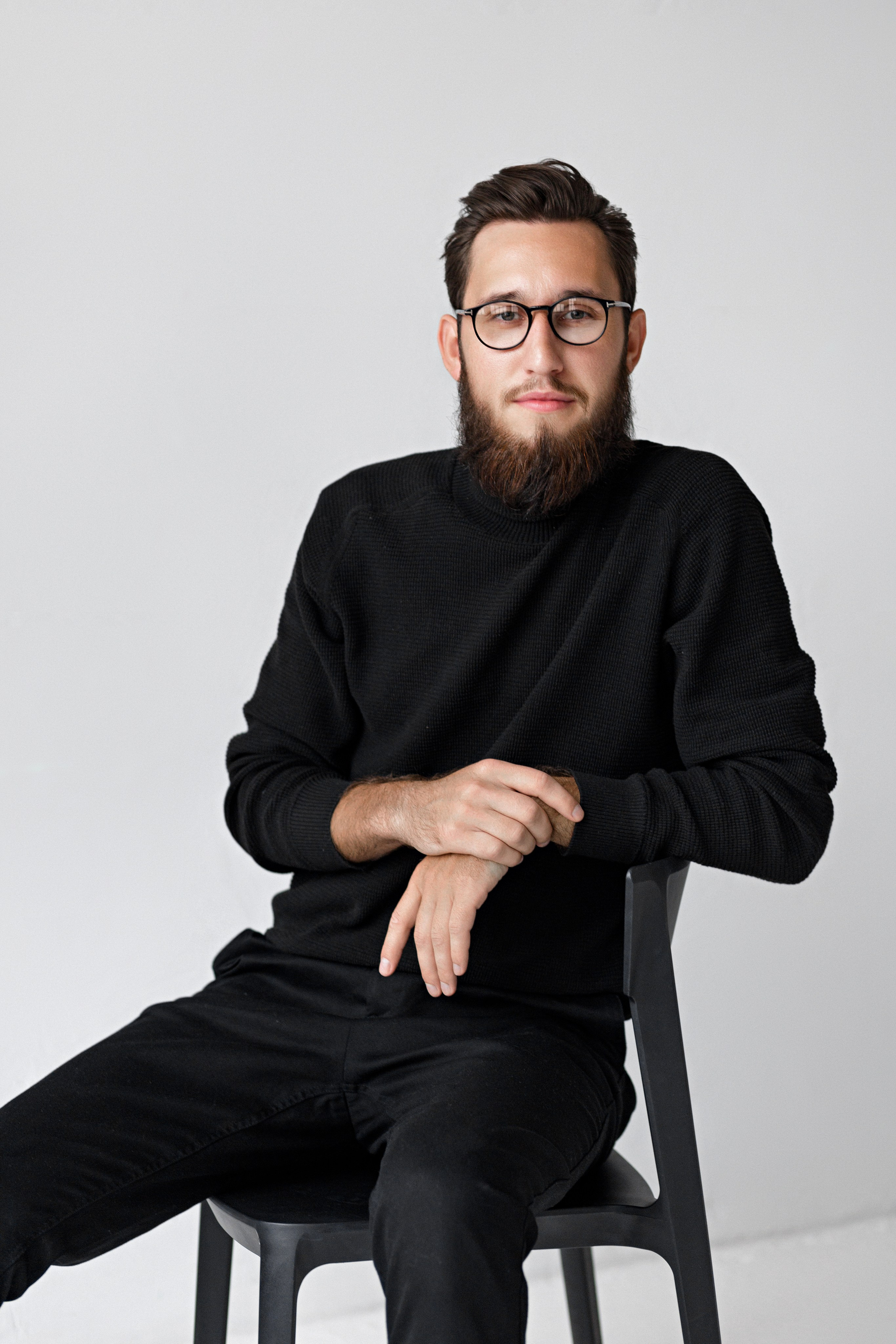 Мужская фотосессия для соцсетей