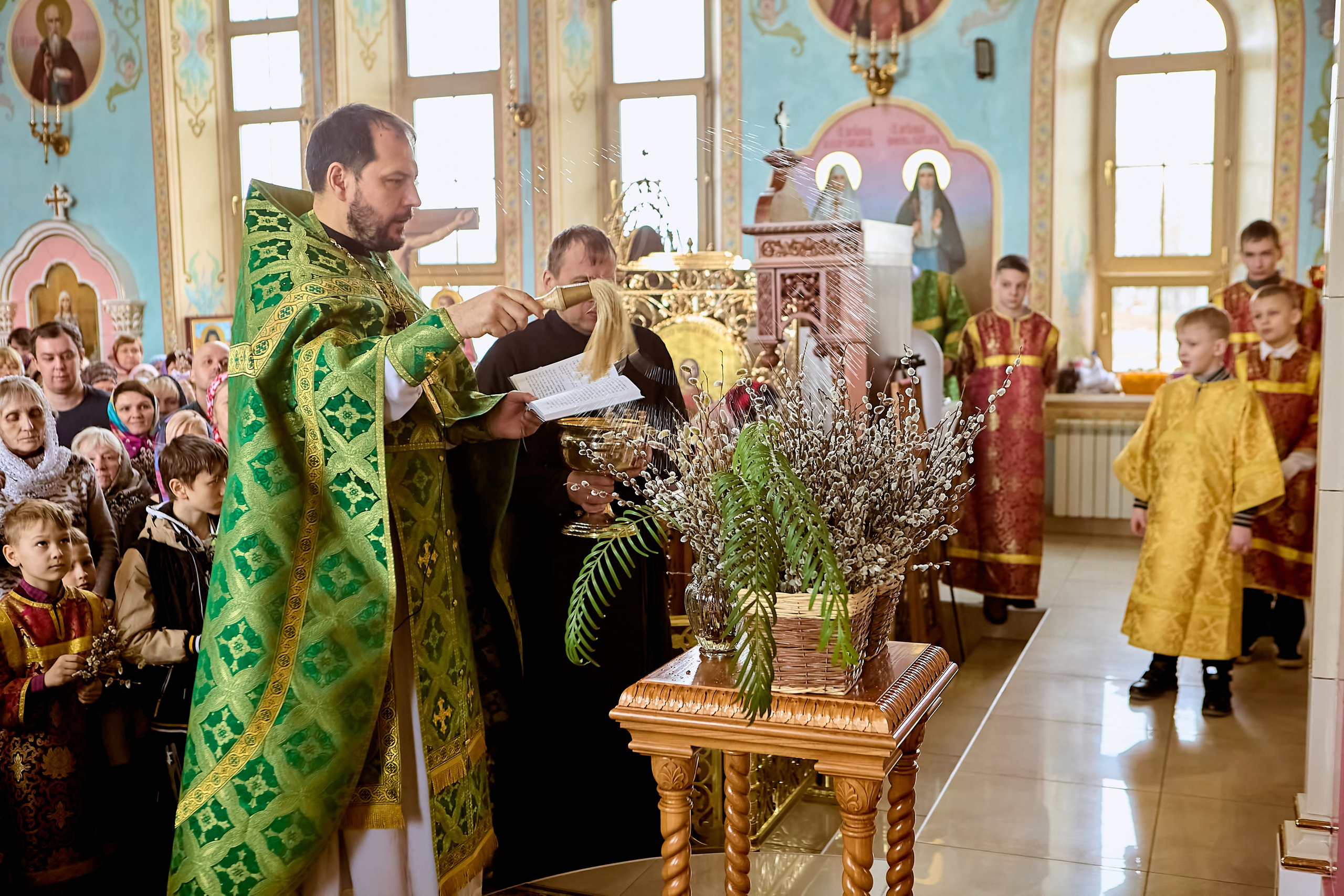 Вход Господень в Иерусалим вербное воскресение