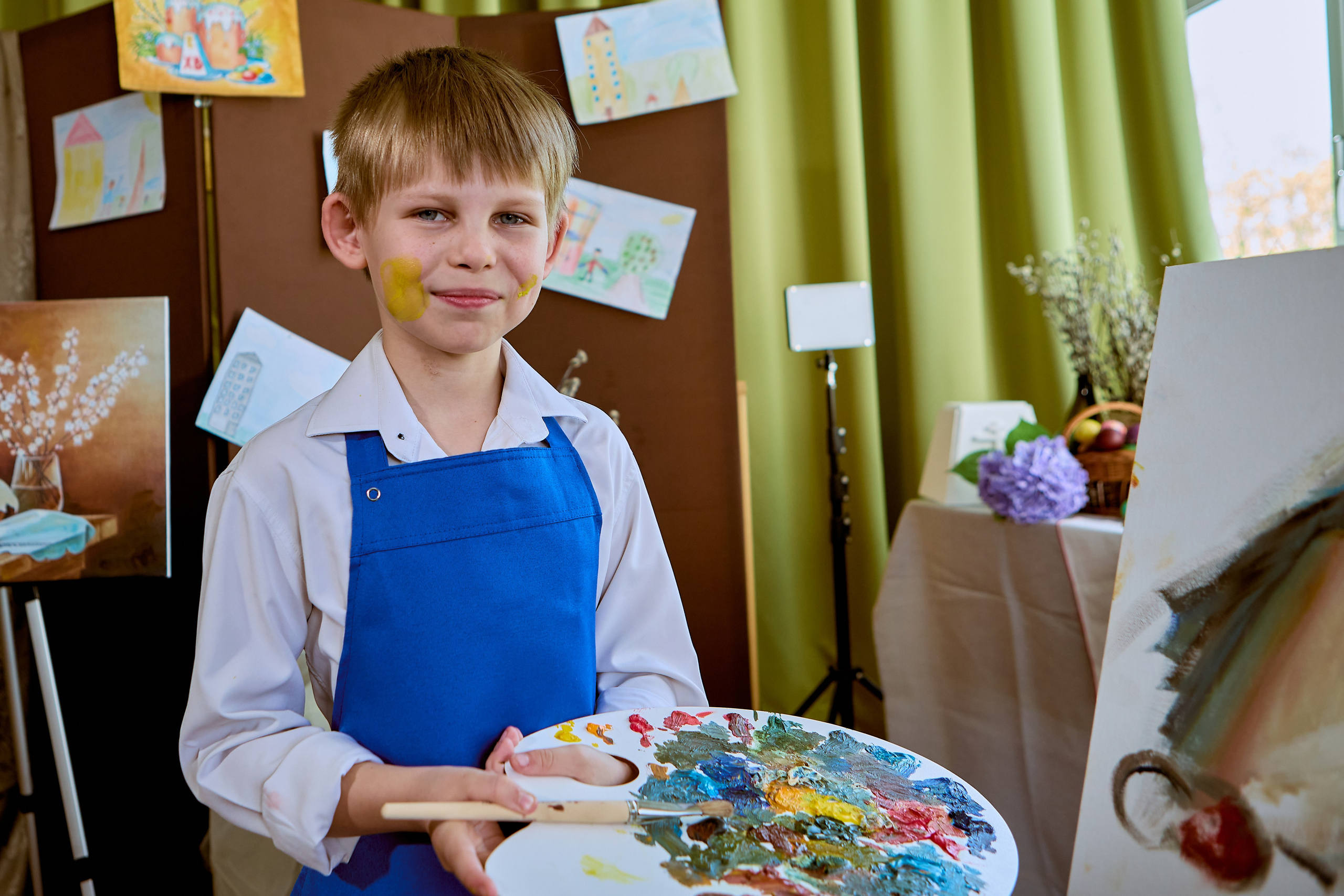 Творческая фотосессия художники